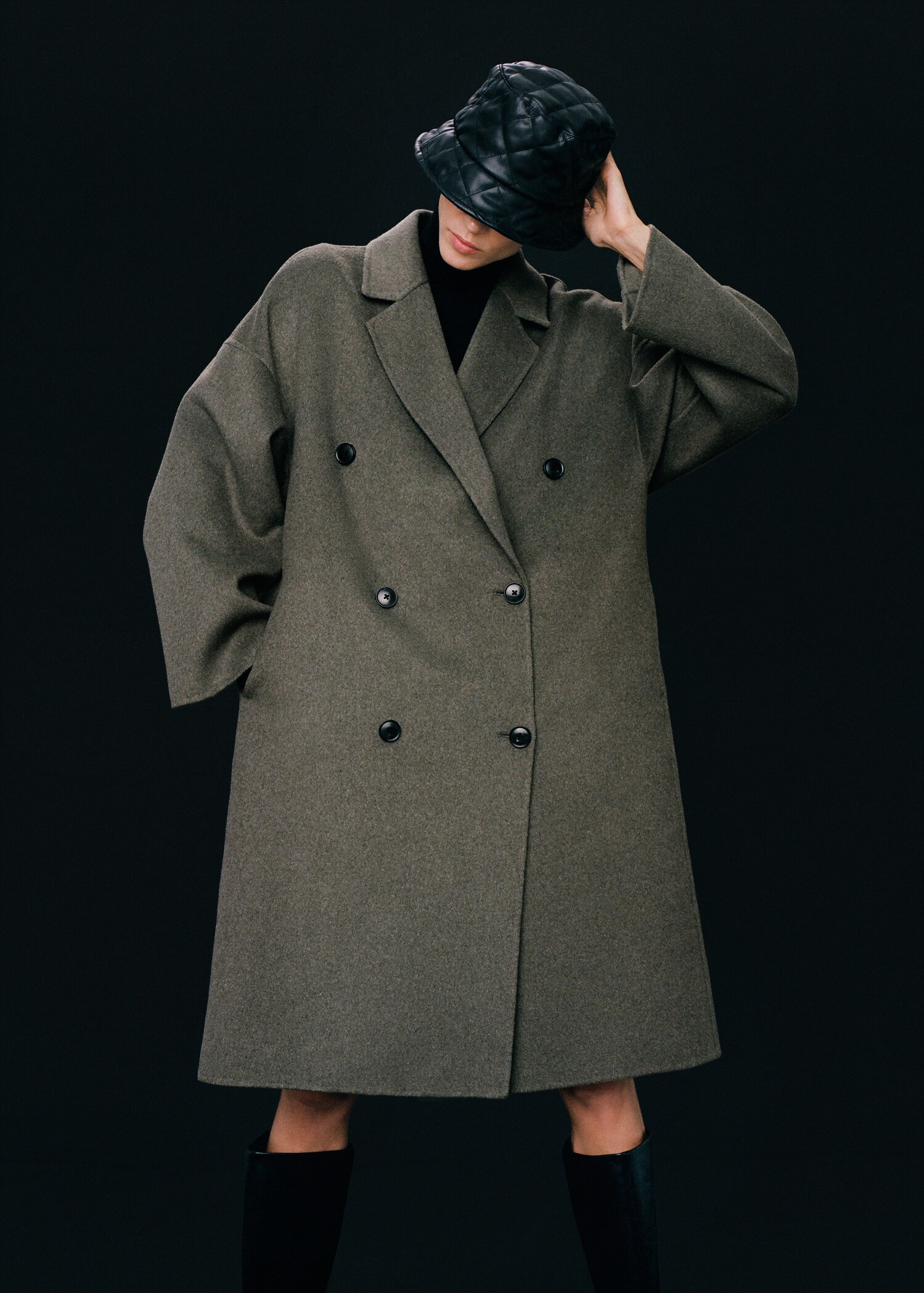 Handmade wool coat - Details of the article 5