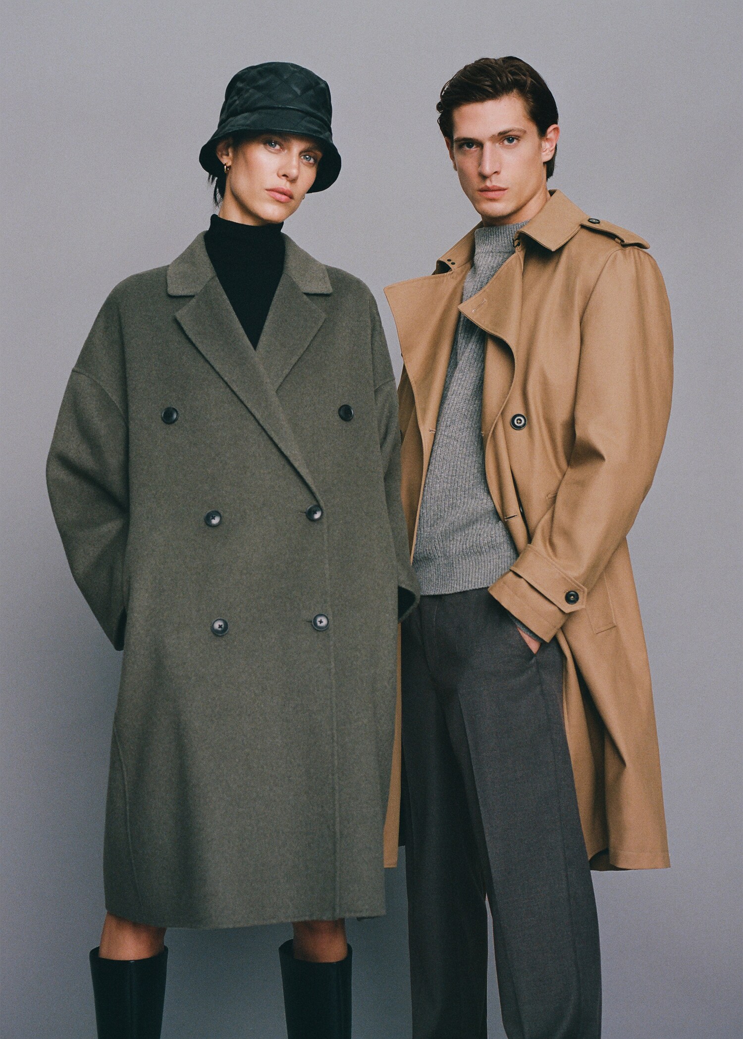 Handmade wool coat - Details of the article 6