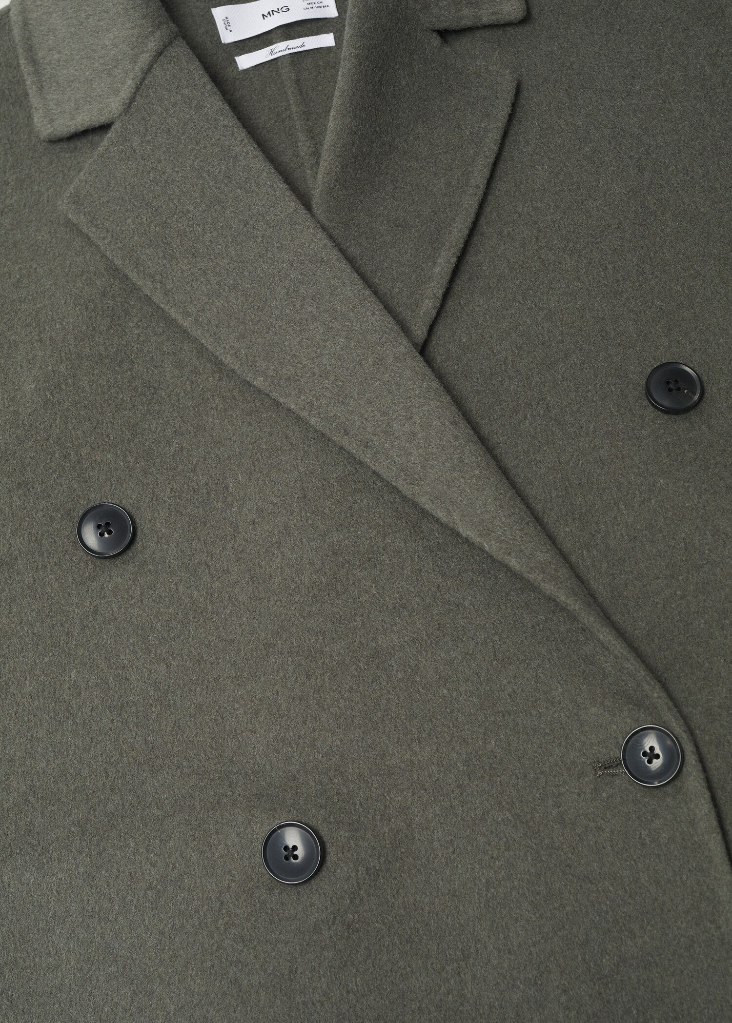 Handmade wool coat - Details of the article 8