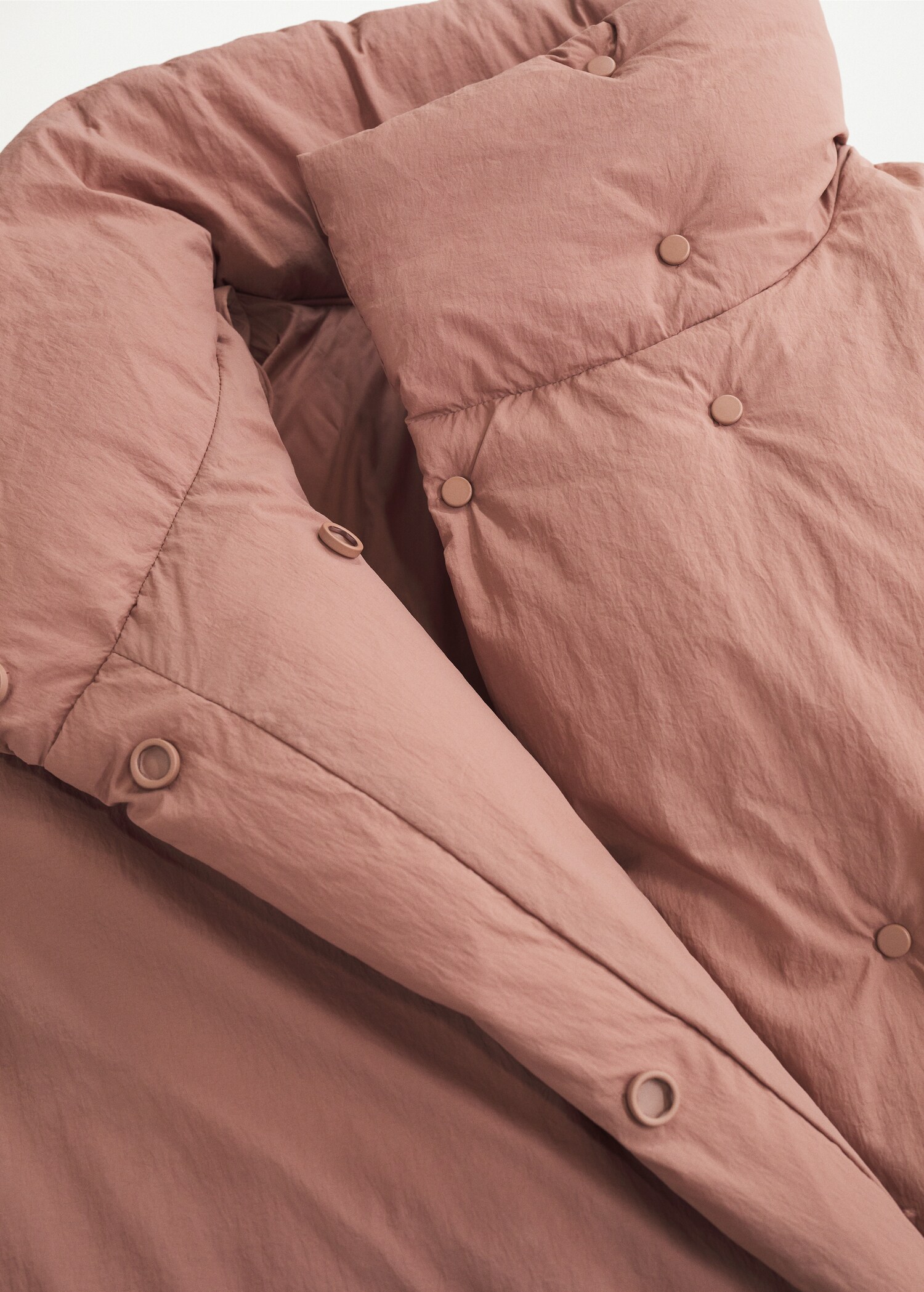 Prošívaný anorak s vysokým límcem - Detail zboží 8