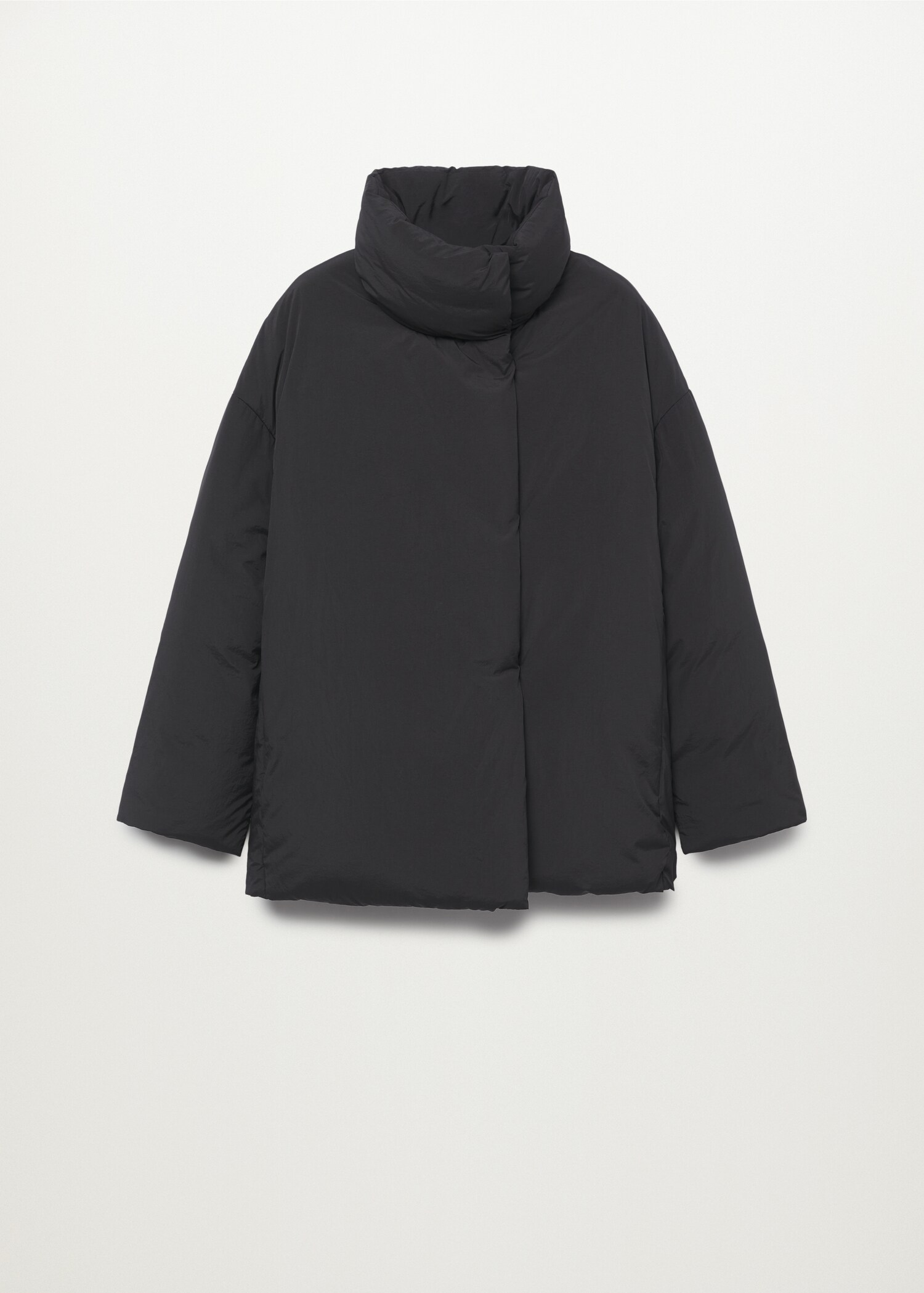 Prošívaný anorak s vysokým límcem - Zboží bez modelu