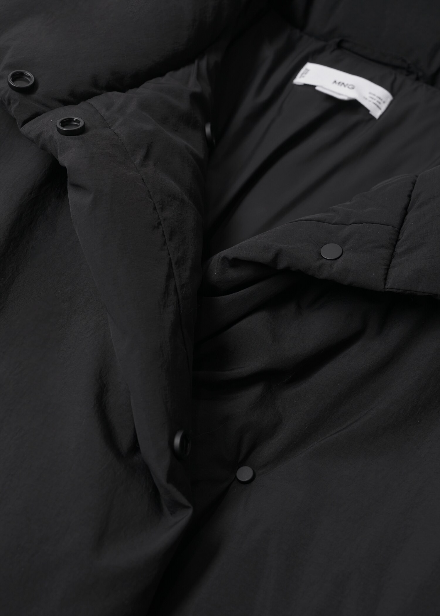 Prošívaný anorak s vysokým límcem - Detail zboží 8