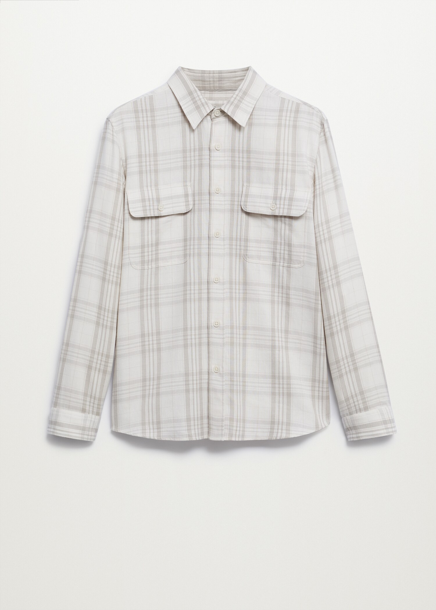 Camisa cuadros bolsillos - Artículo sin modelo