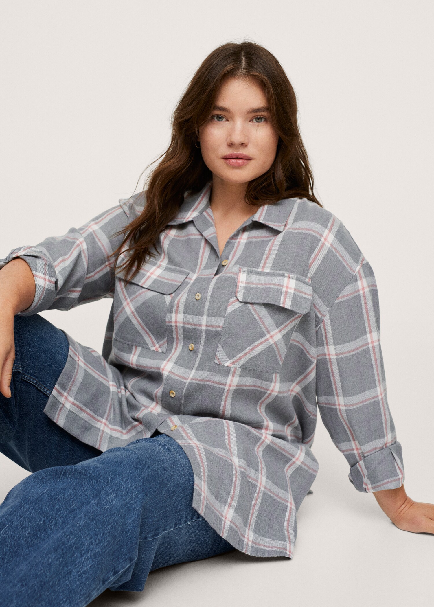 Camisa cuadros bolsillos - Detalle del artículo 2