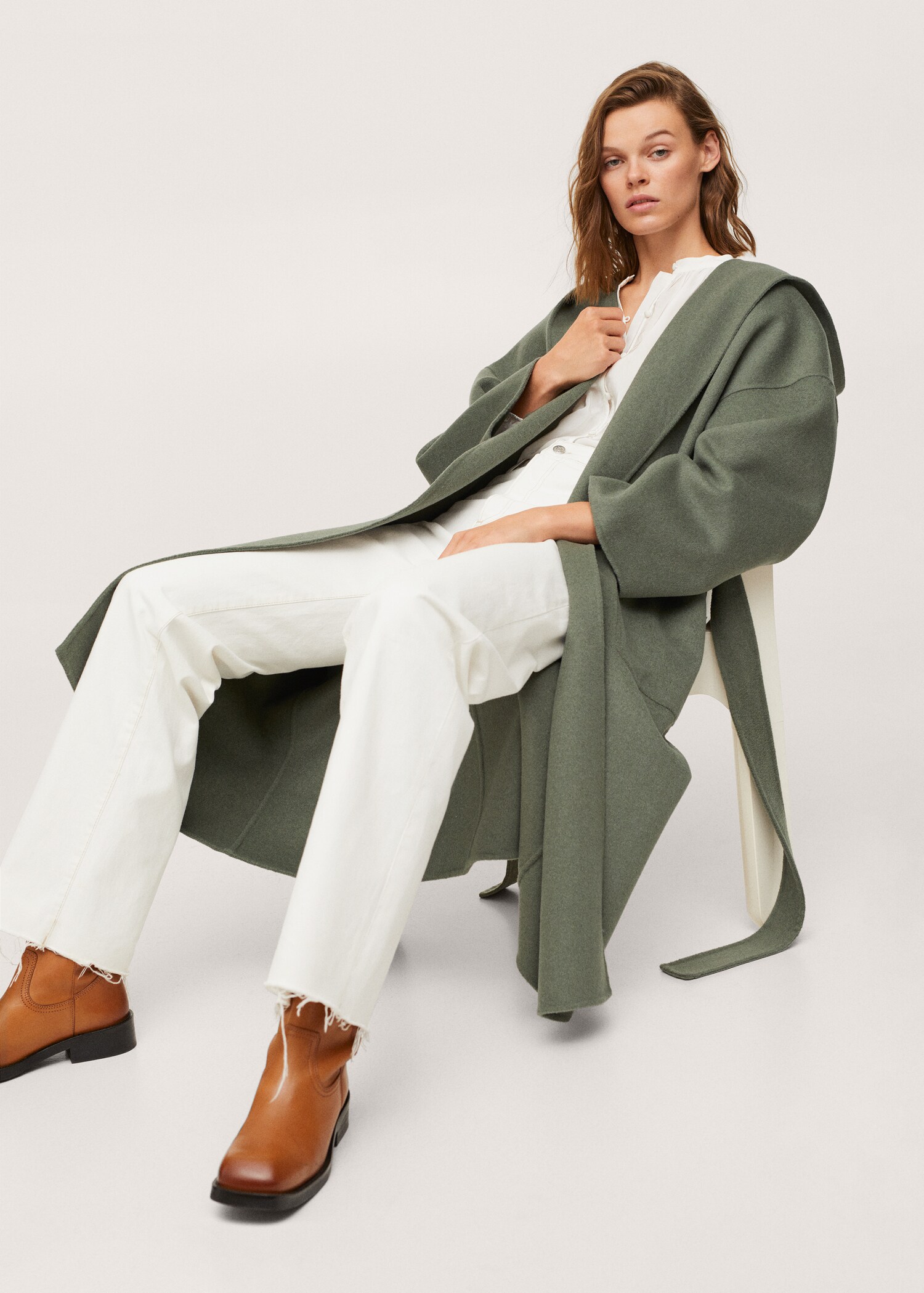 Oversized wollen jas - Detail van het artikel 2