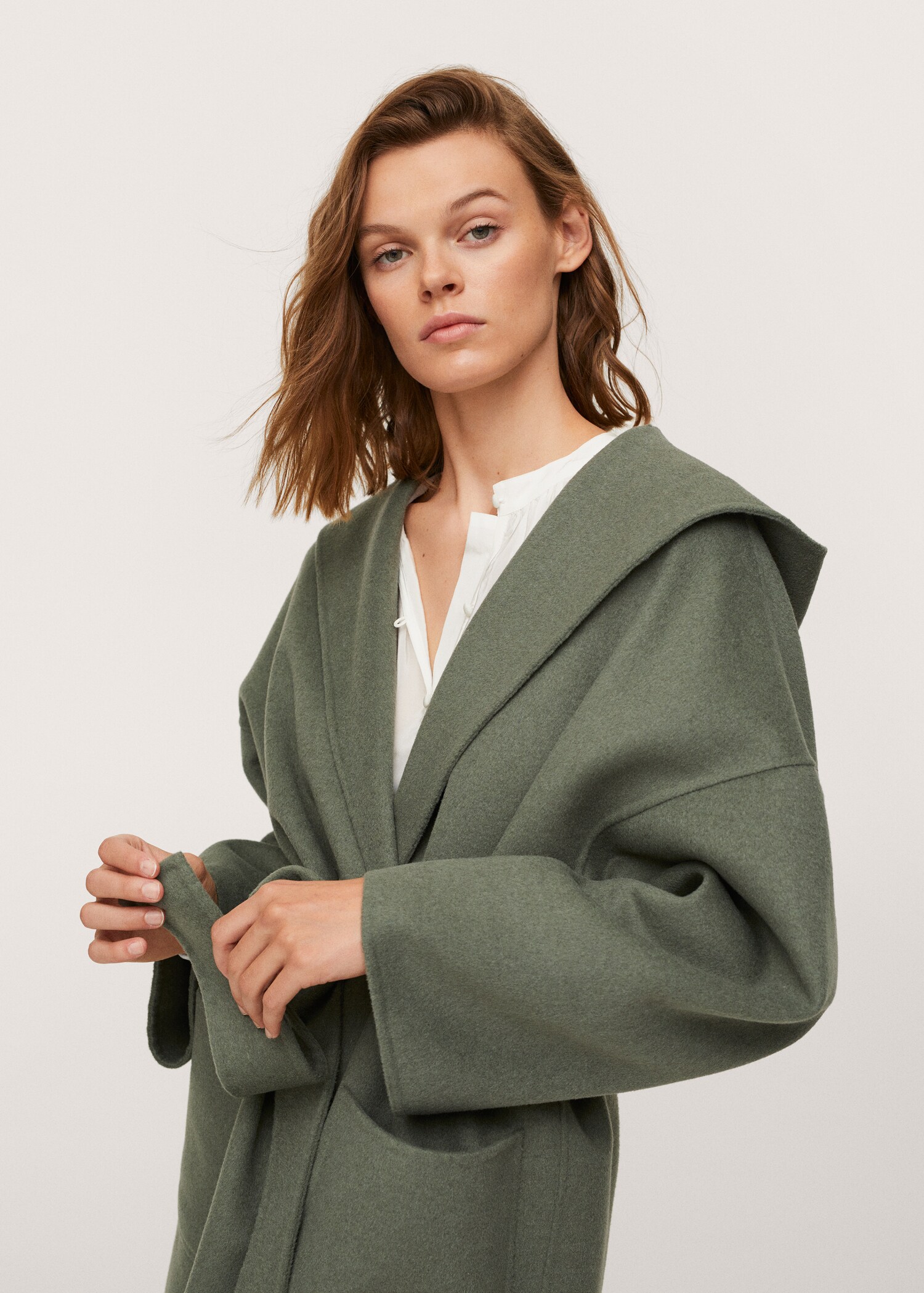 Oversized wollen jas - Detail van het artikel 3