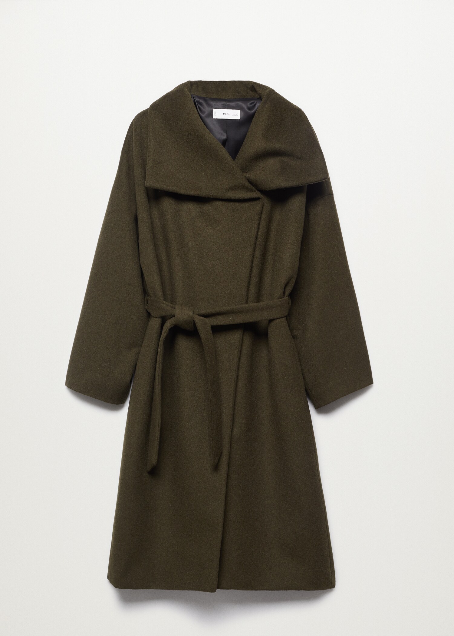 Vlněný kabát oversize - Zboží bez modelu