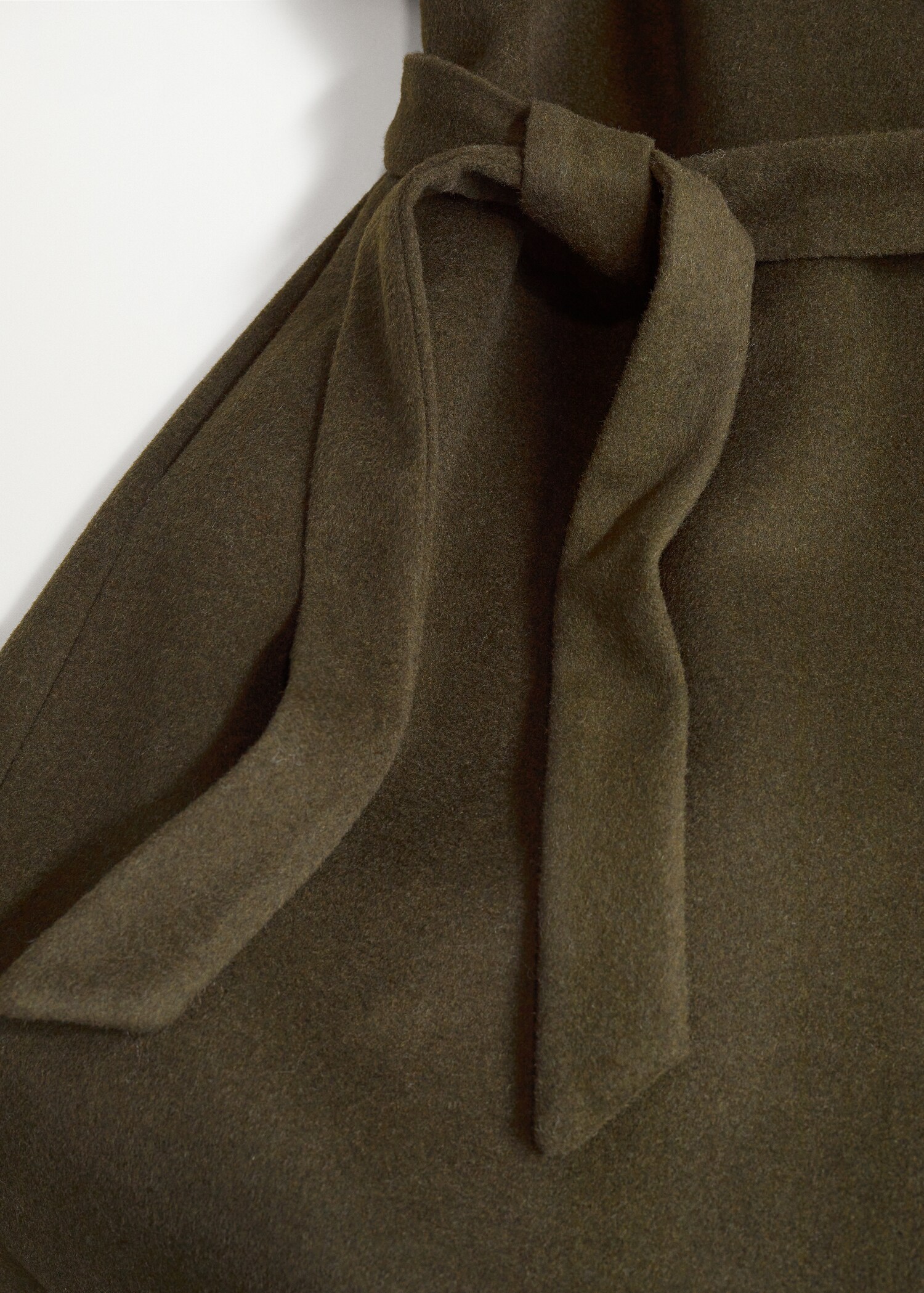 Vlněný kabát oversize - Detail zboží 8