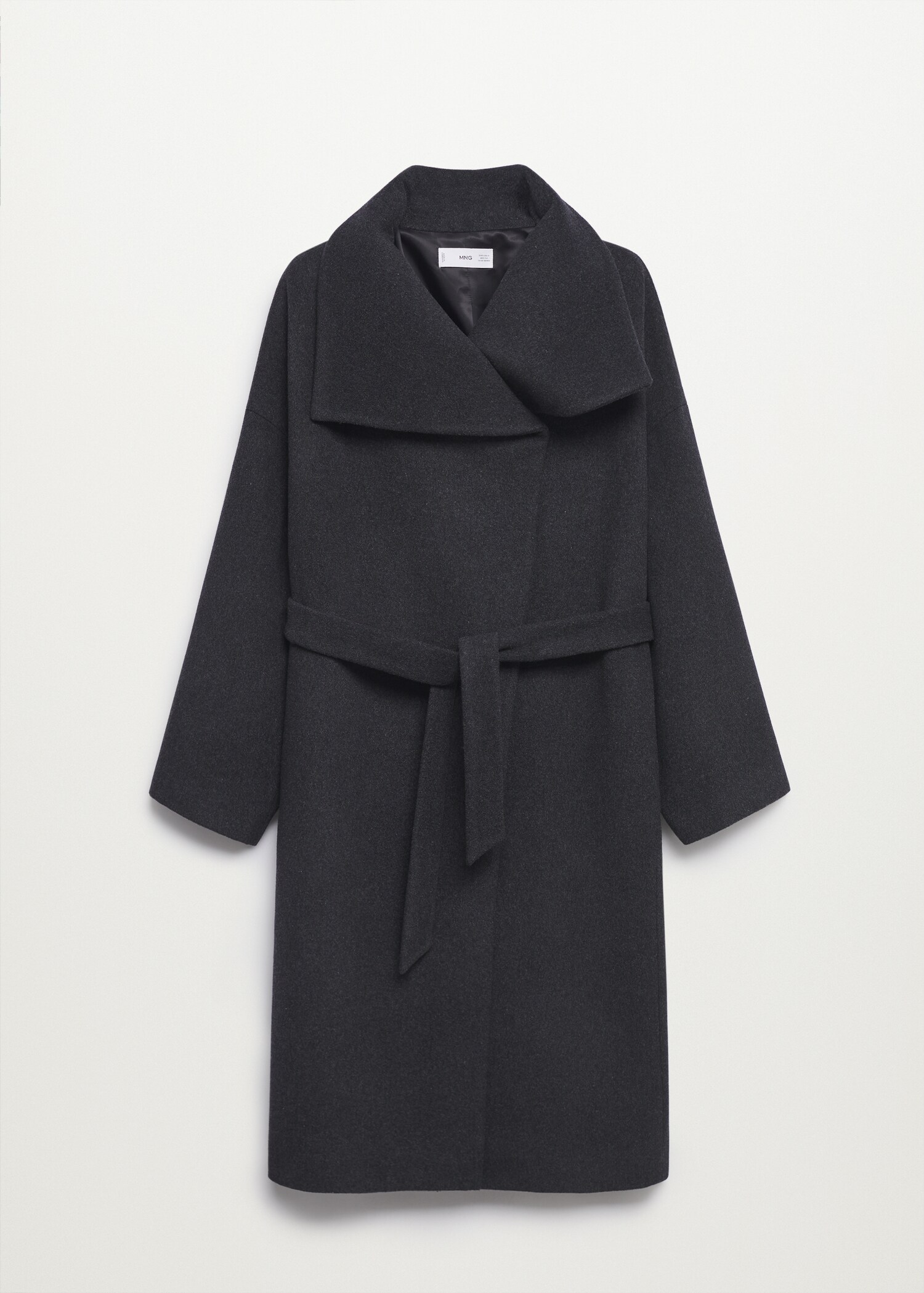 Oversize vuneni kaput - Artikl bez modela