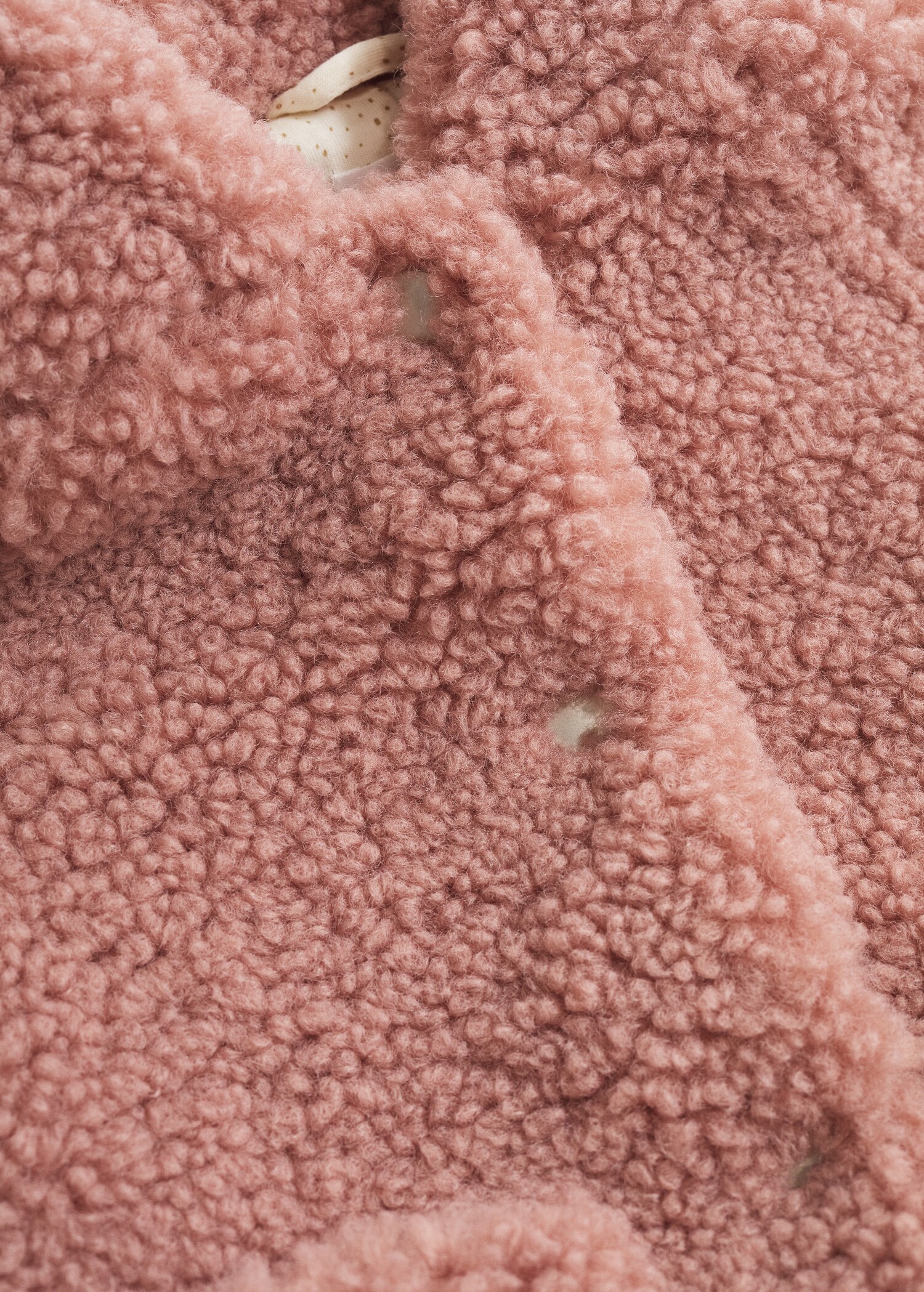Kabát z beránka s kapucí - Detail zboží 9
