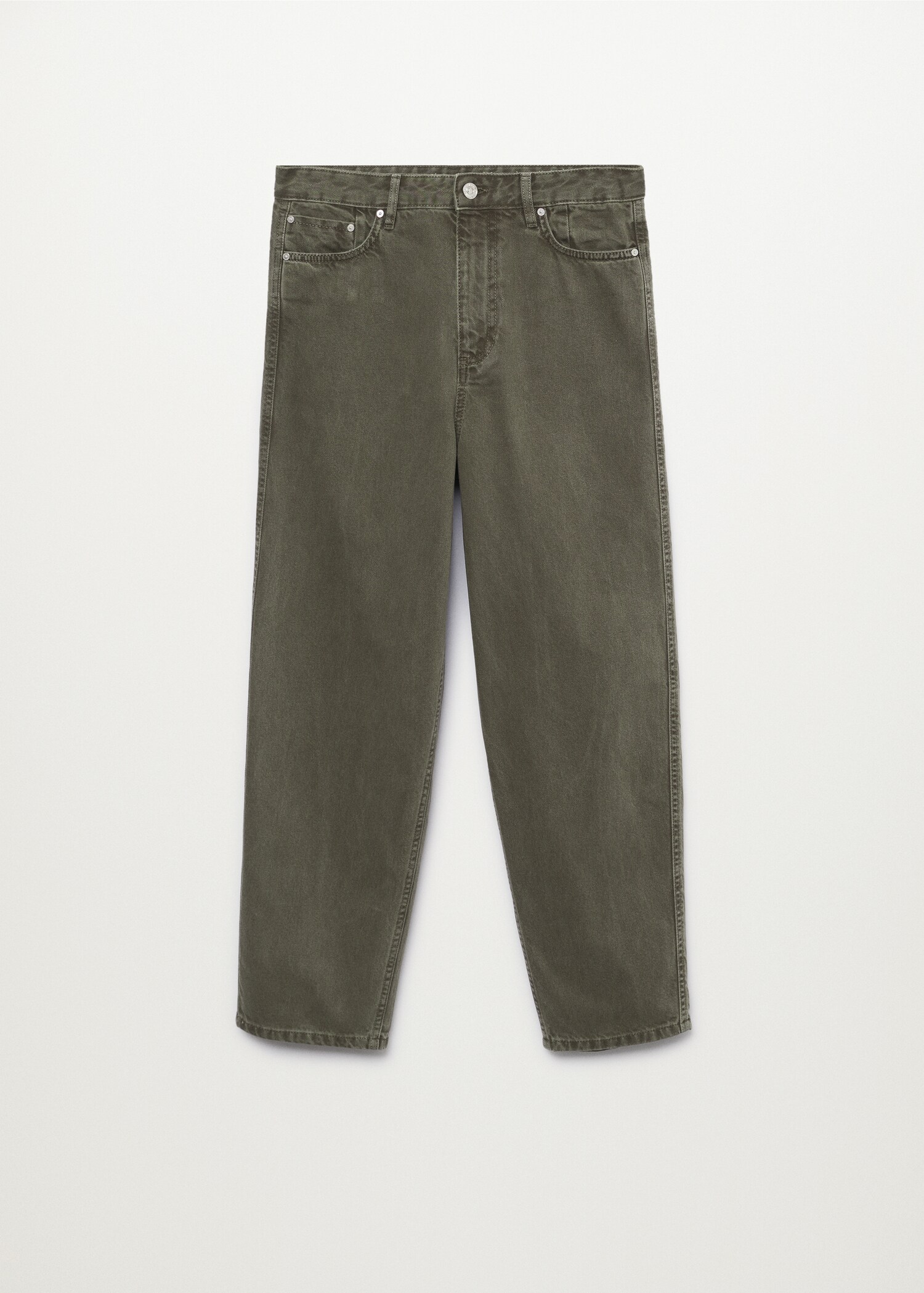 Jeans tapered tiro alto - Artículo sin modelo