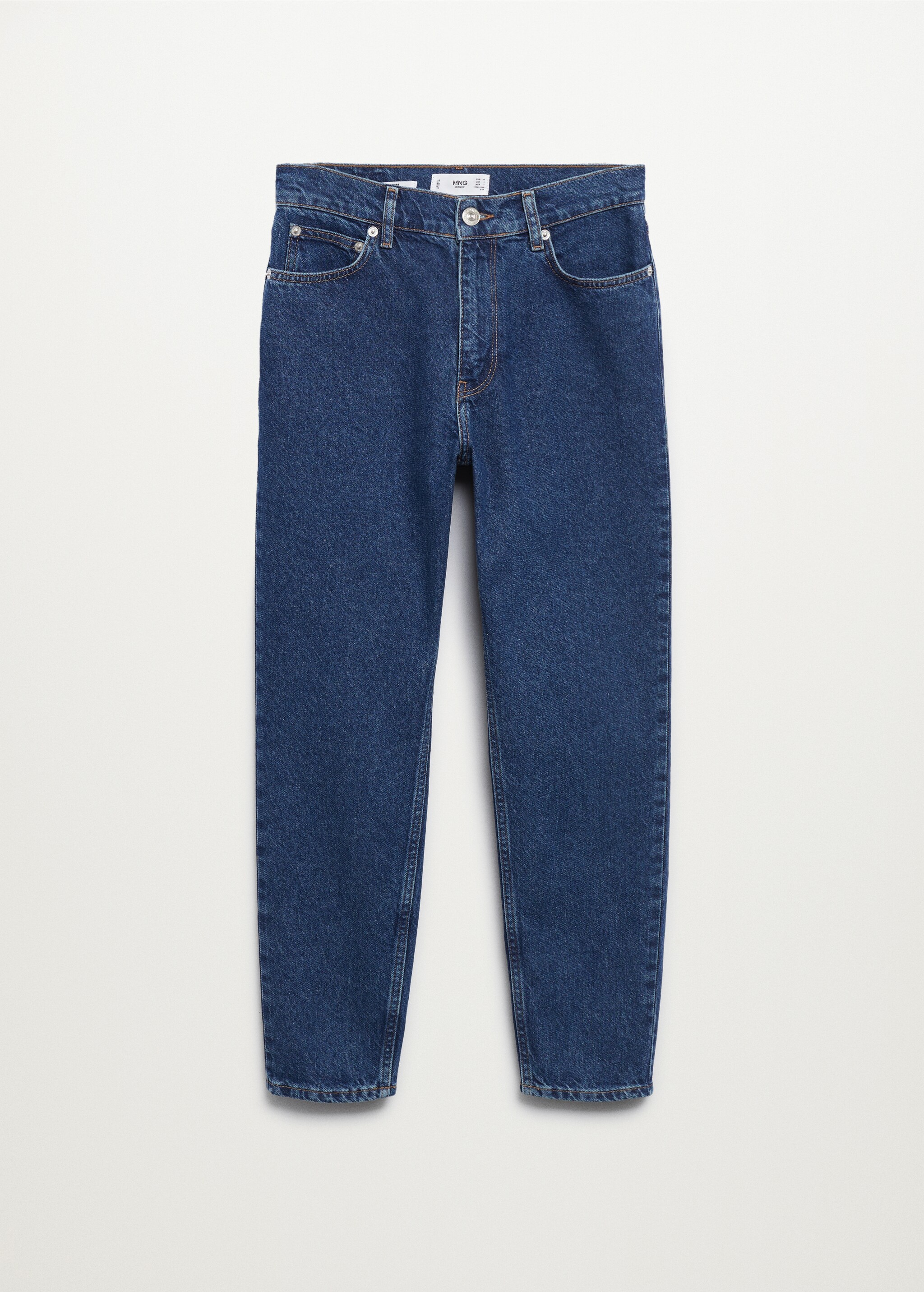 Mom-Jeans aus 100 % Baumwolle - Artikel ohne Model