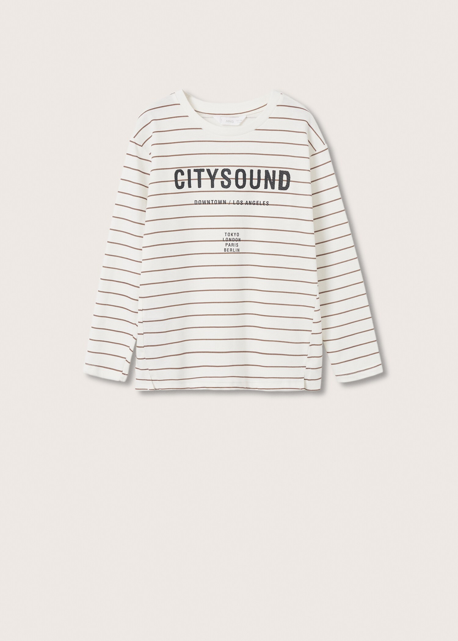 Camiseta manga larga rayas - Artículo sin modelo
