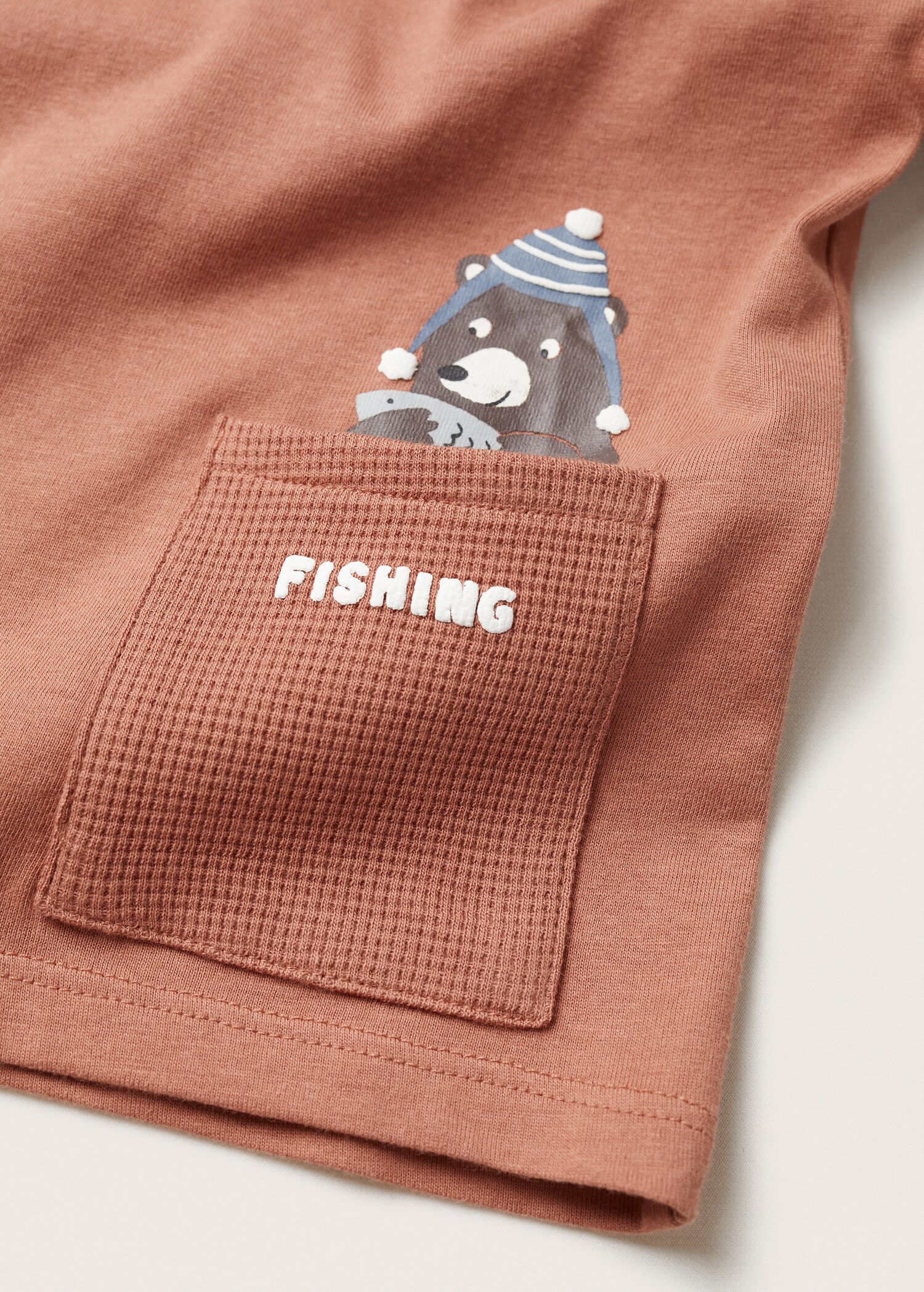 Camiseta algodón bolsillo - Detalle del artículo 8