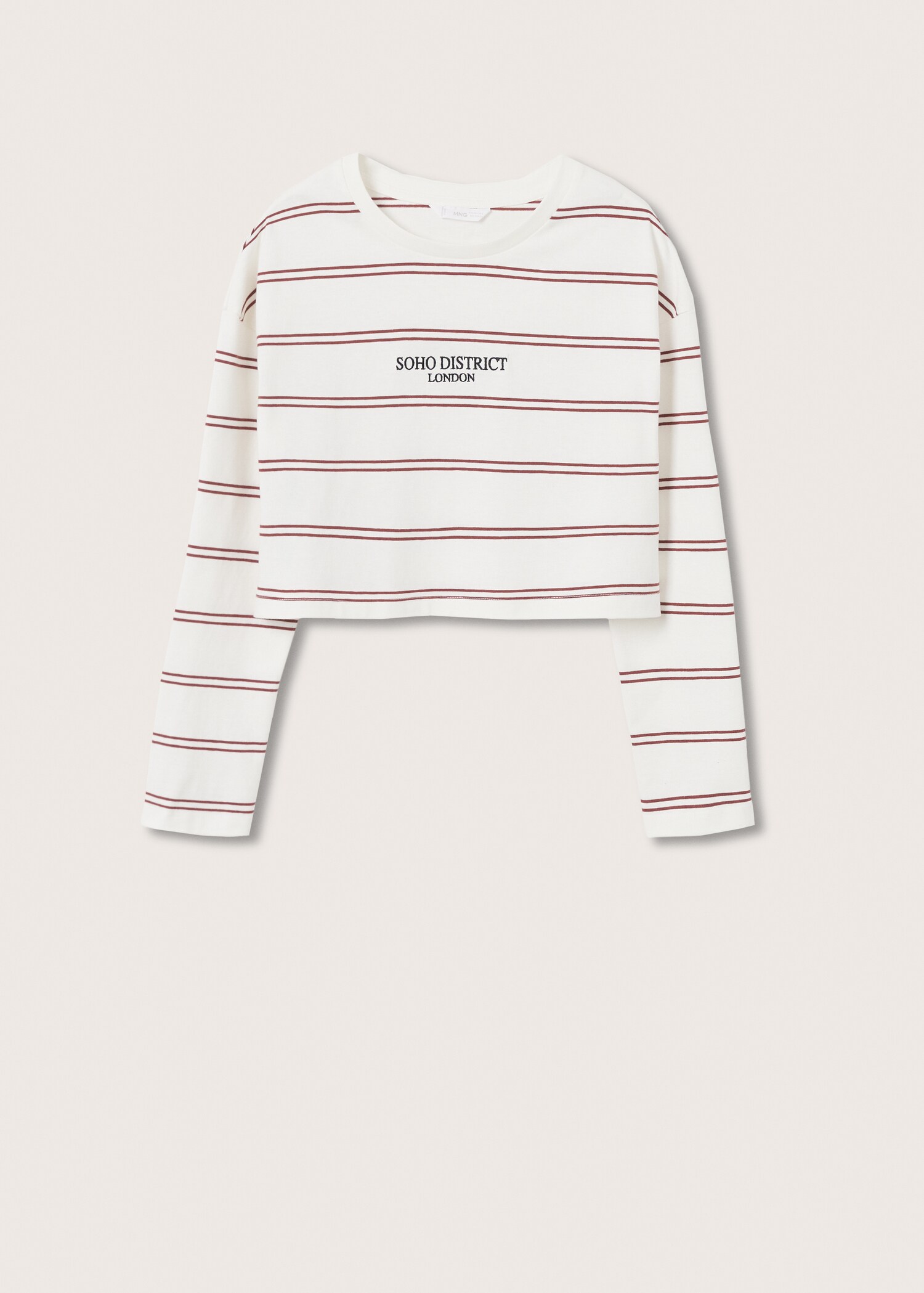 Camiseta manga larga rayas - Artículo sin modelo