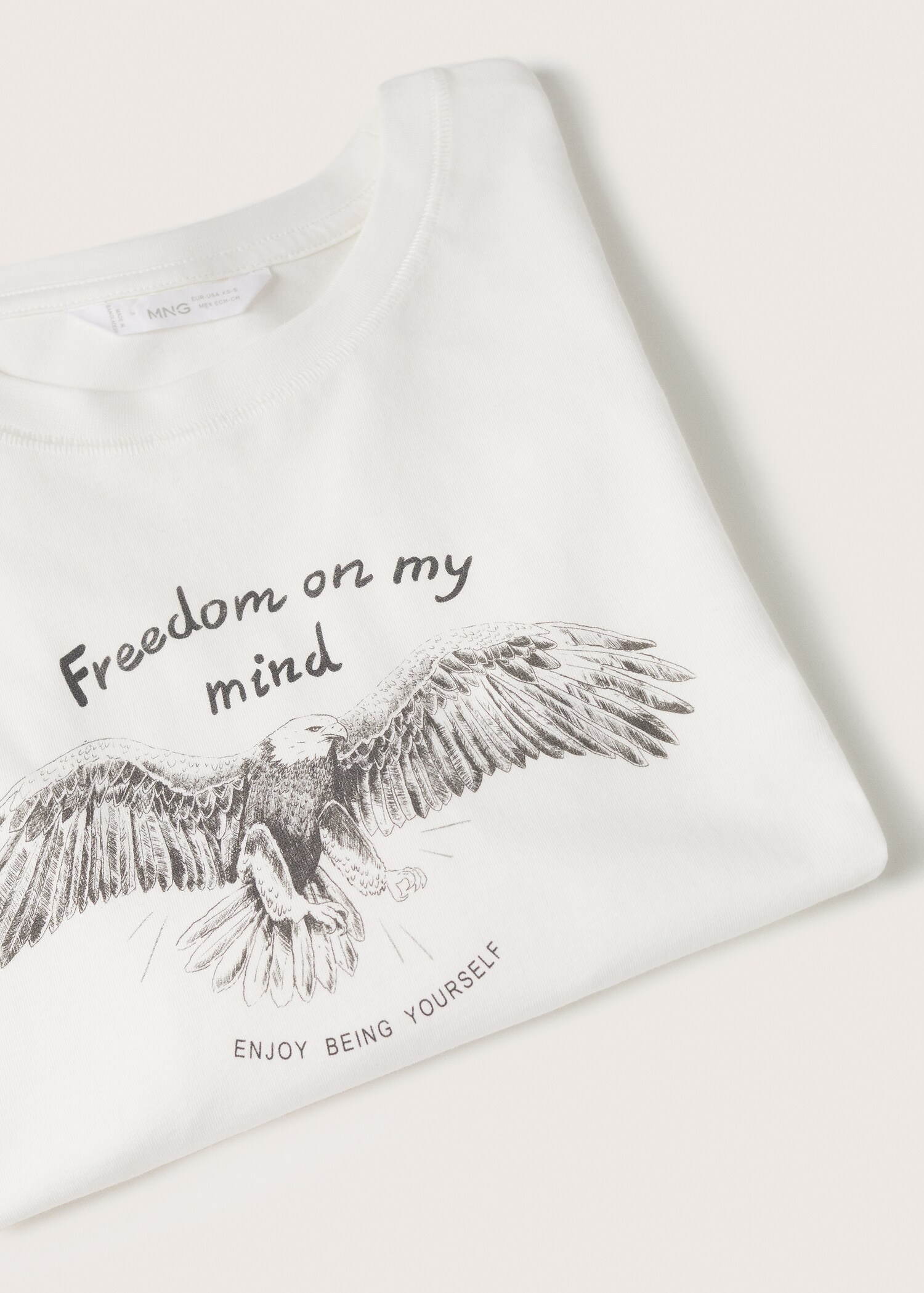 Camiseta manga larga estampada - Detalle del artículo 8