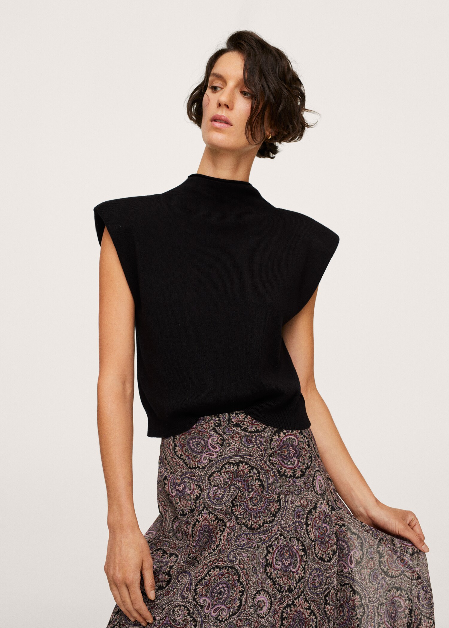Fluid midi skirt - Details of the article 3