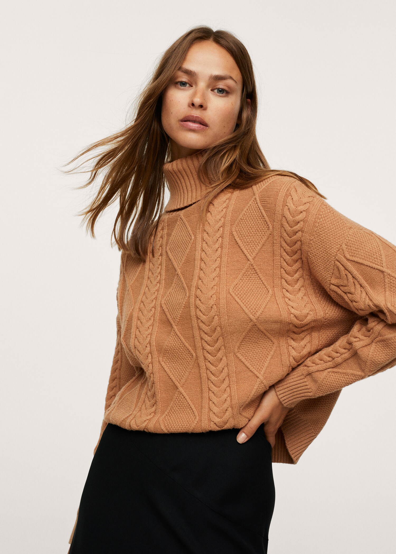 Fluid midi skirt - Details of the article 1
