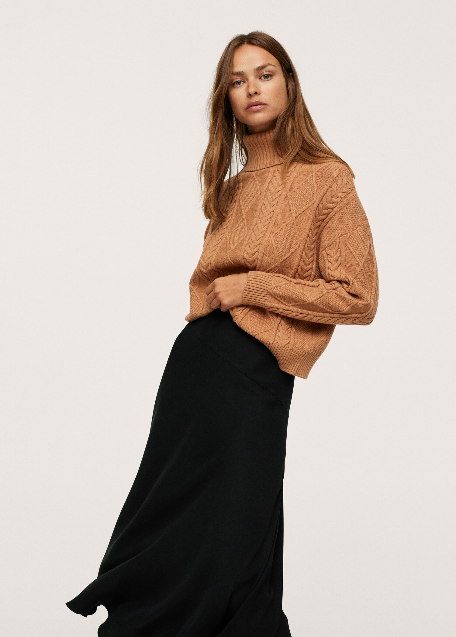 Fluid midi skirt - Details of the article 2
