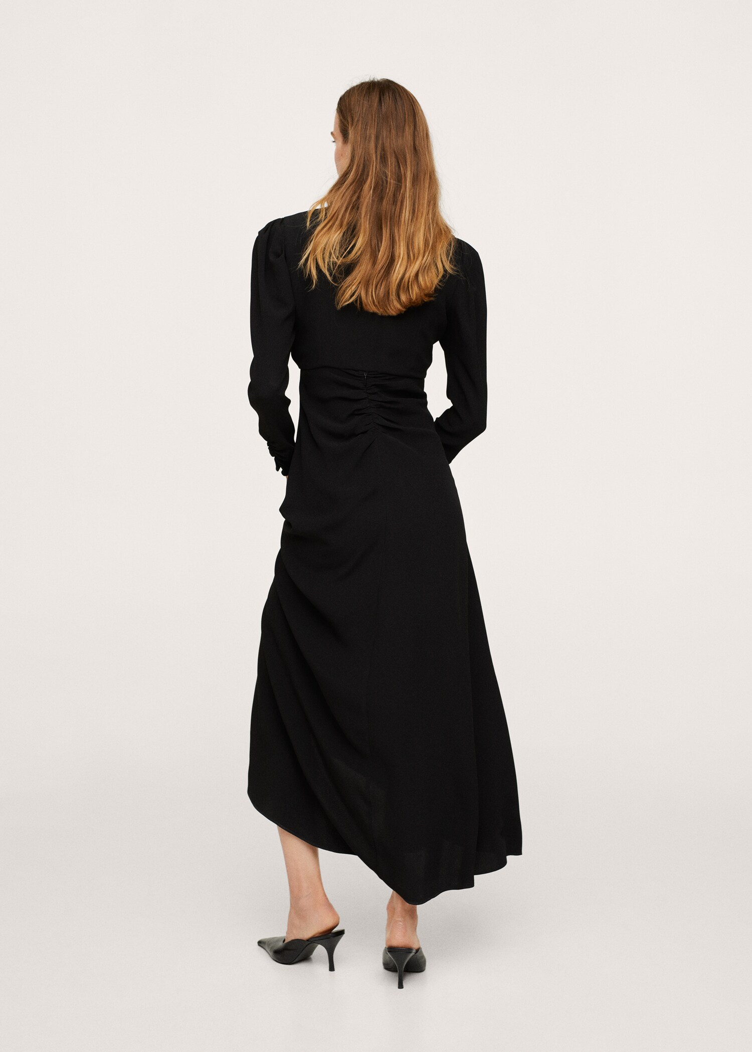 Vestido detalle fruncido - Reverso del artículo