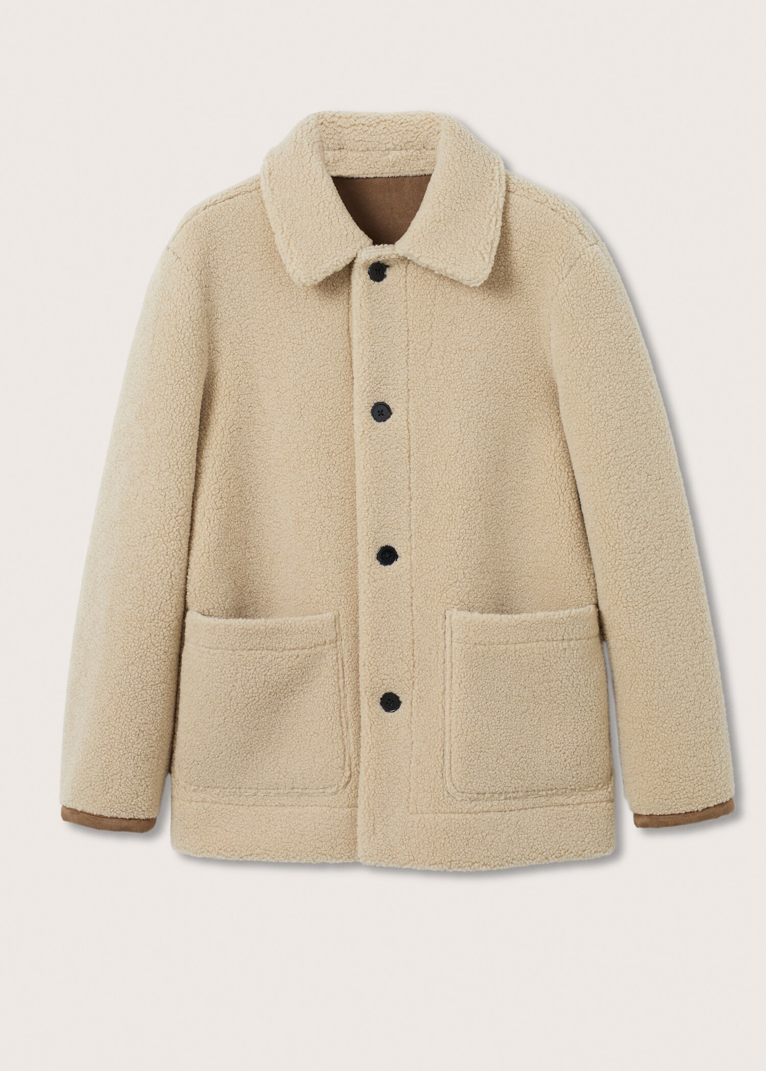 Cappotto pelliccia di pecora double face - Articolo senza modello