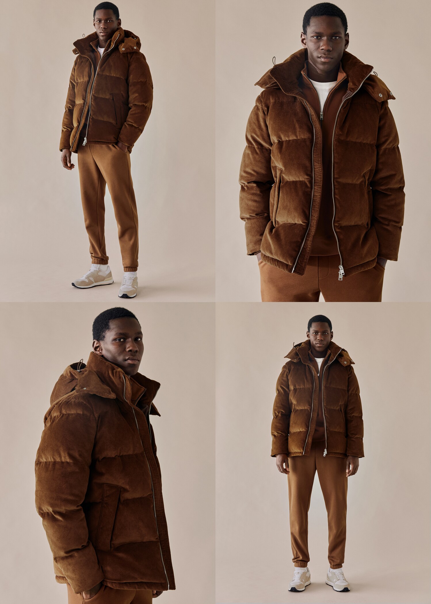 Hood corduroy anorak - Details of the article 6