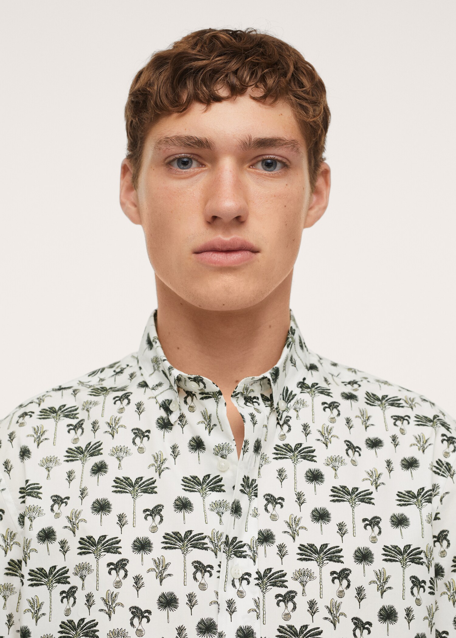 Palm print shirt - Details of the article 1