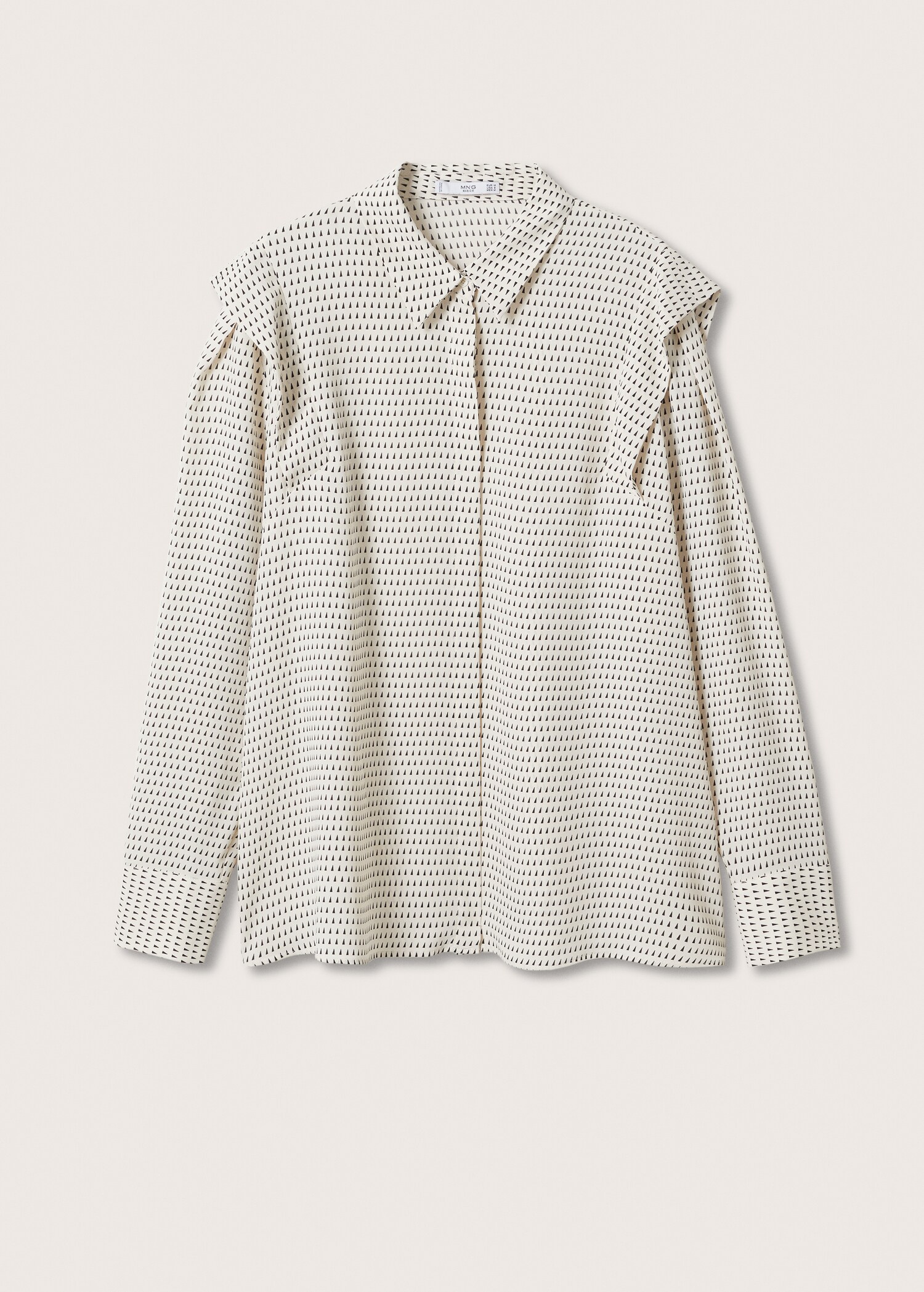 Blusa fluida estampada - Artículo sin modelo
