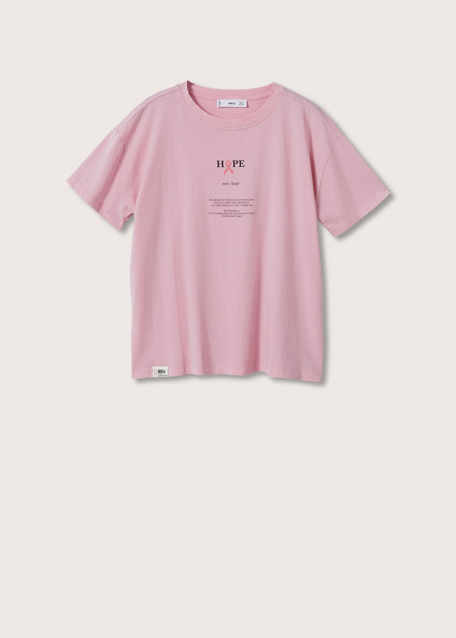 Cotton solidarity t-shirt - Article without model