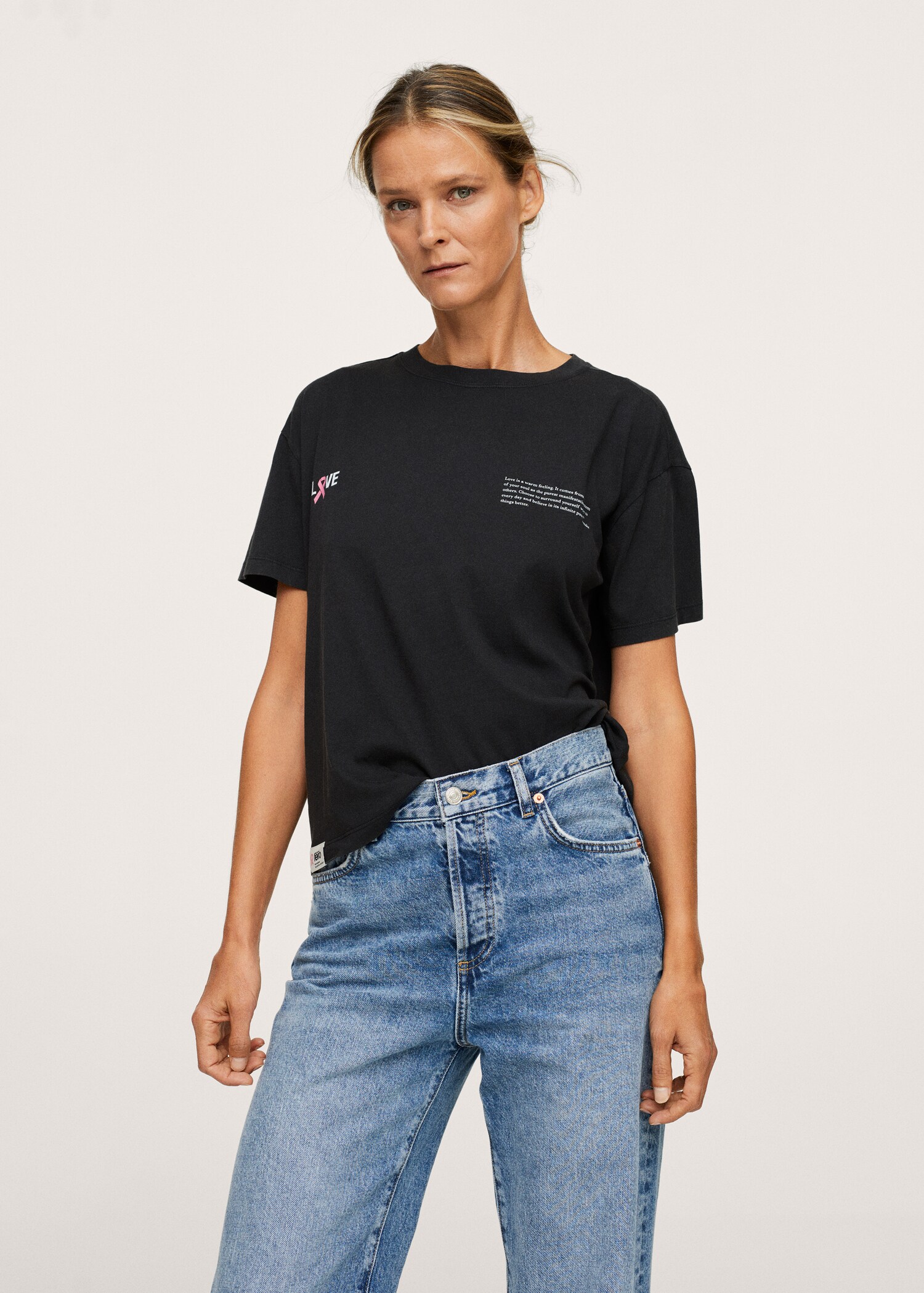 Cotton solidarity t-shirt - Medium plane
