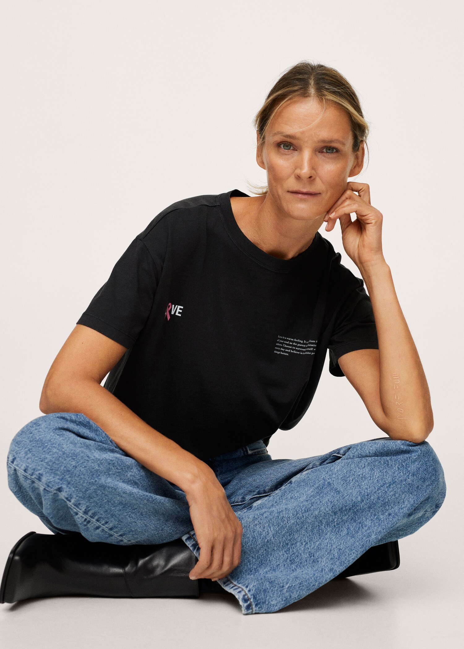 Cotton solidarity t-shirt - Details of the article 2