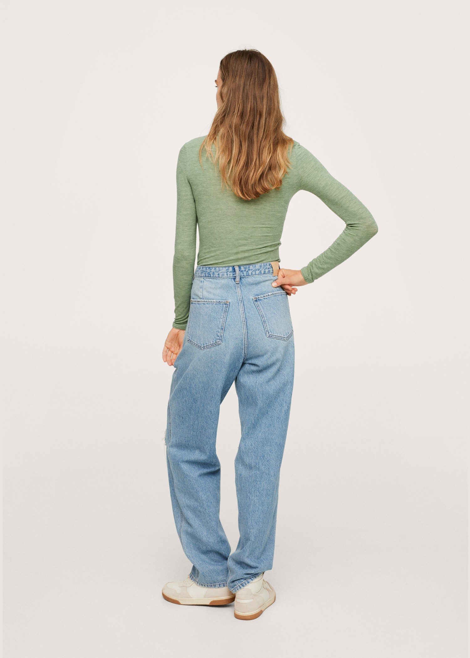 Long sleeve T-shirt - Reverse of the article
