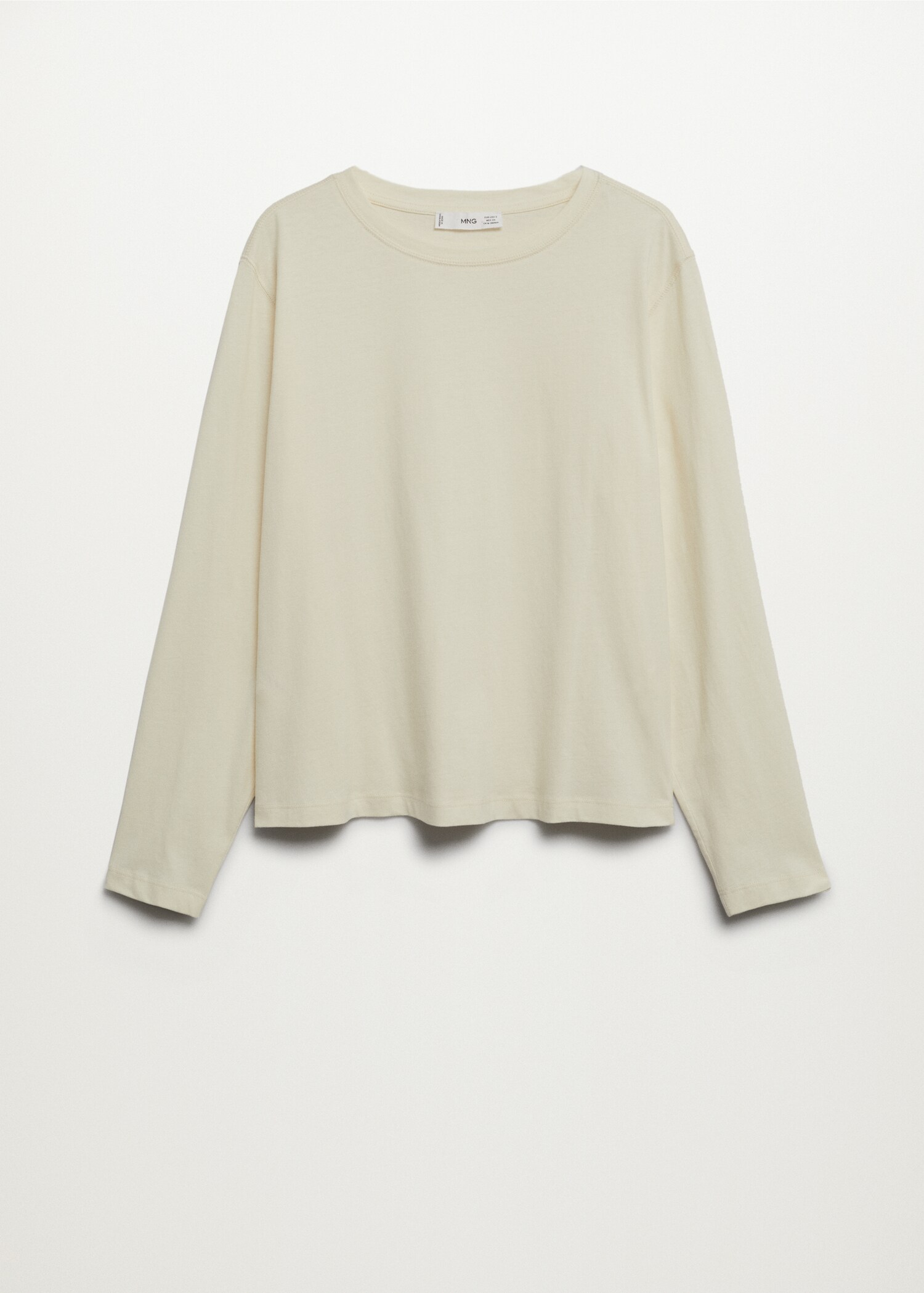 Long sleeve cotton t-shirt - Article without model