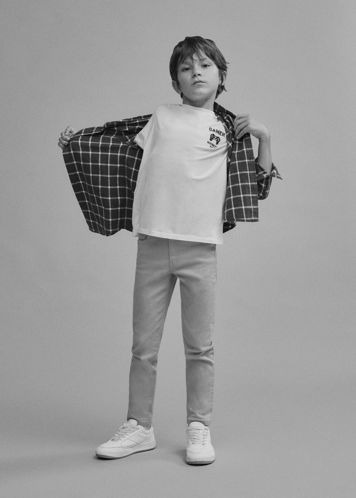 Camisa algodón cuadros - Detalle del artículo 6