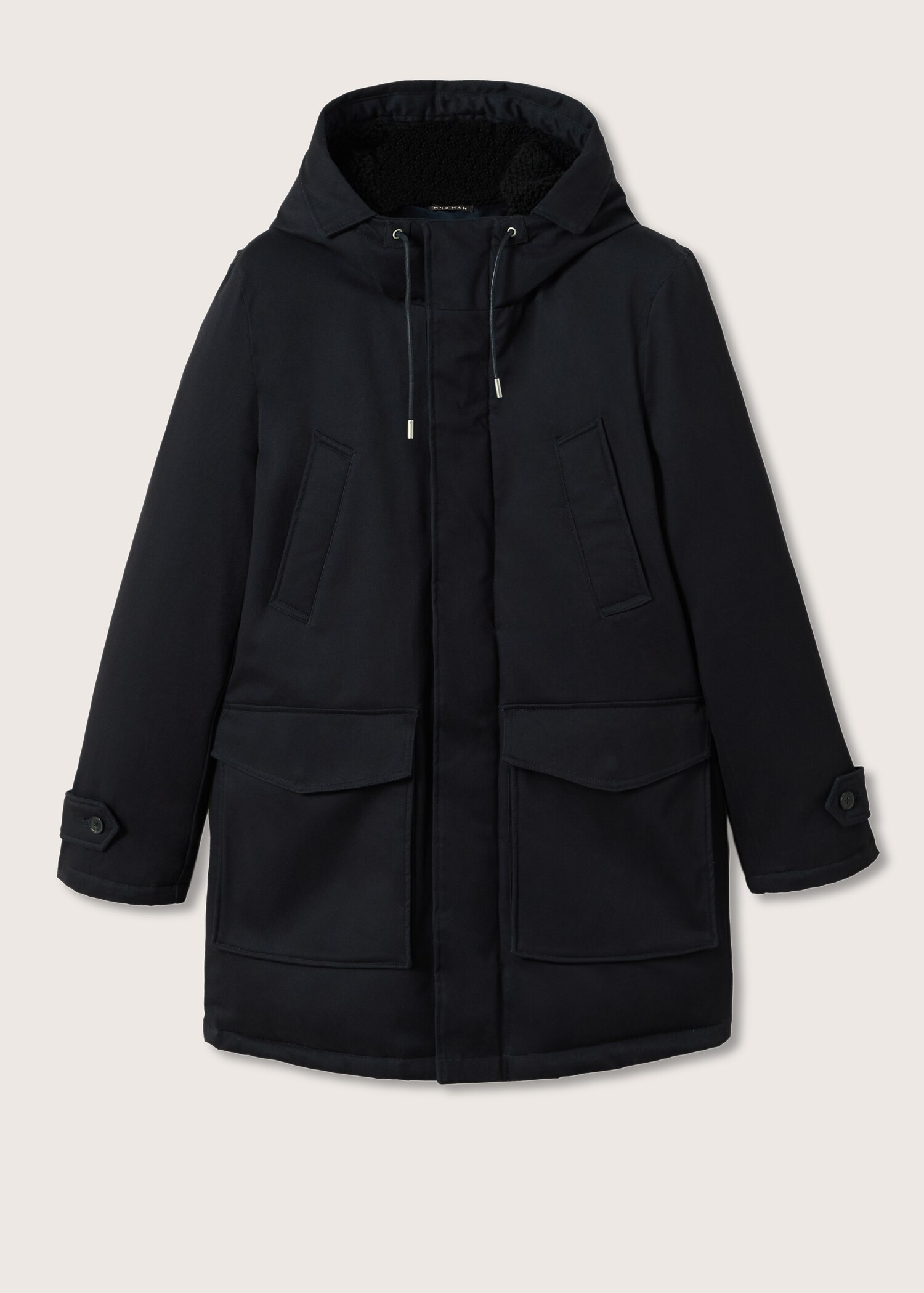Parka acolchada multibolsillos - Artículo sin modelo
