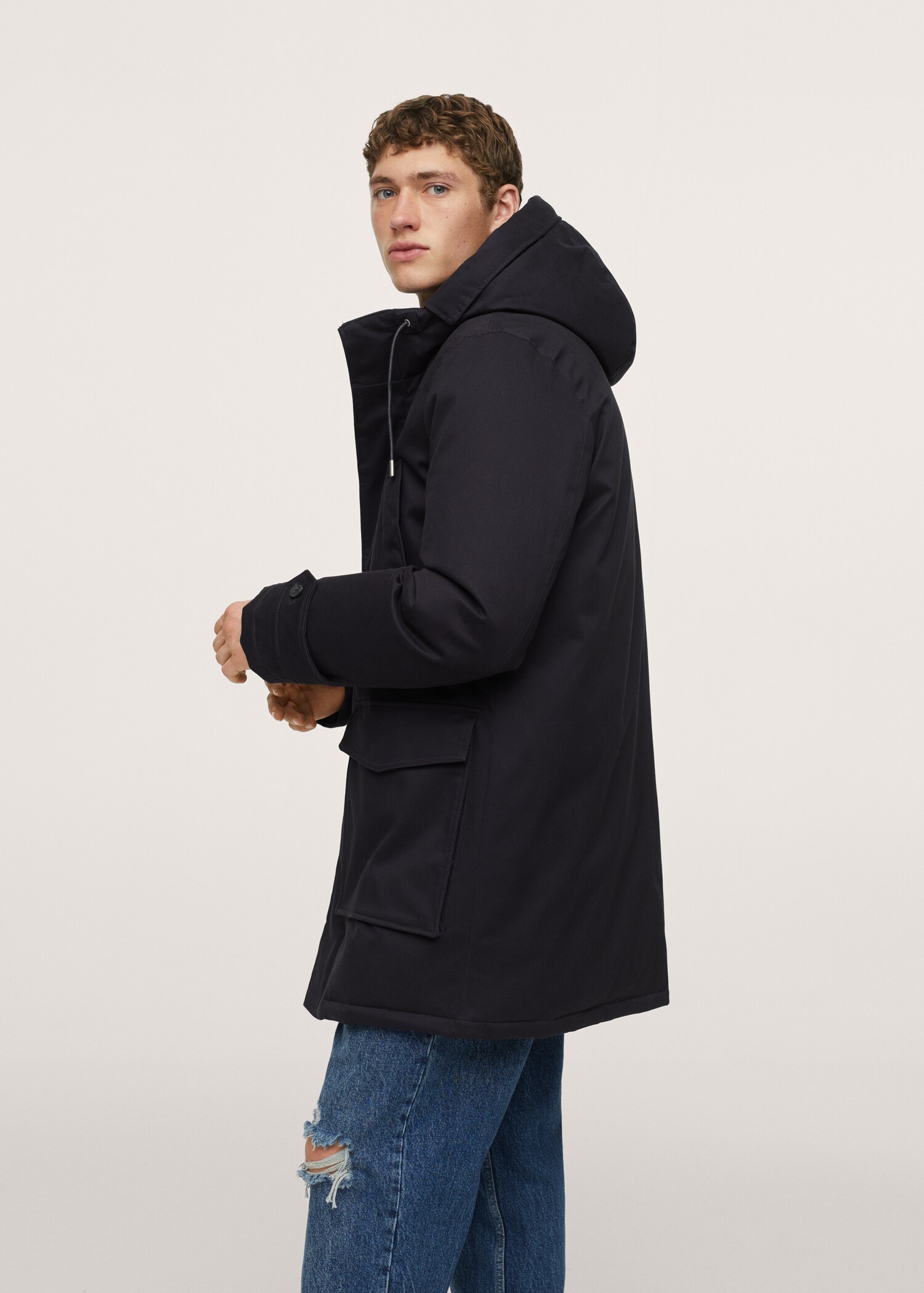 Parka acolchada multibolsillos - Detalle del artículo 2