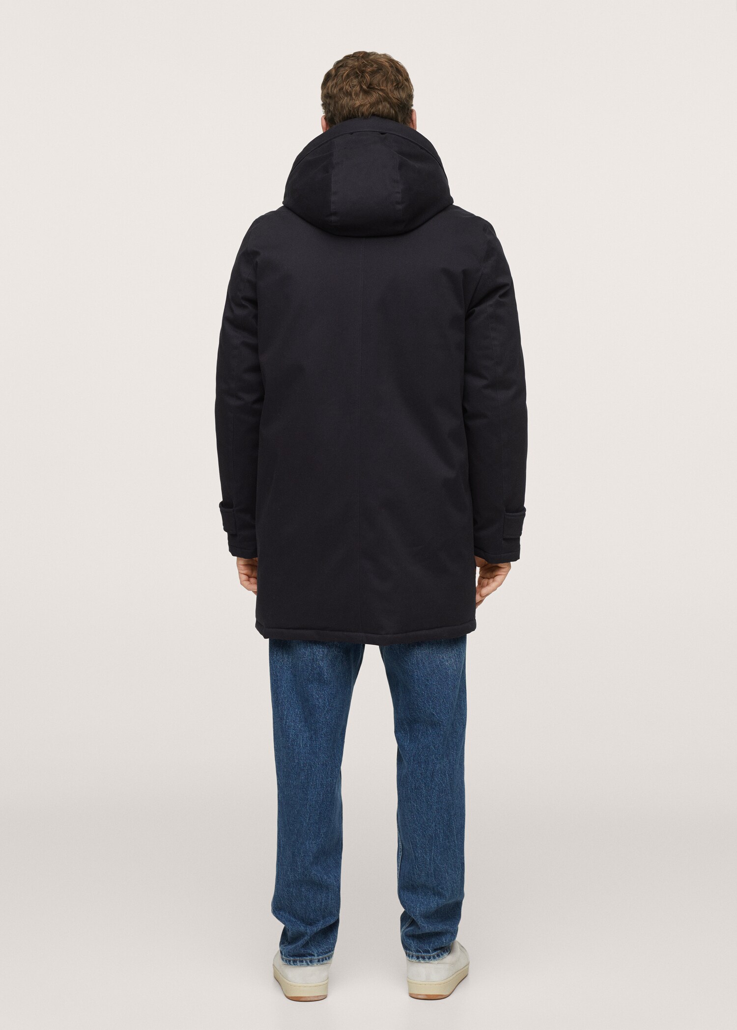 Parka acolchada multibolsillos - Reverso del artículo