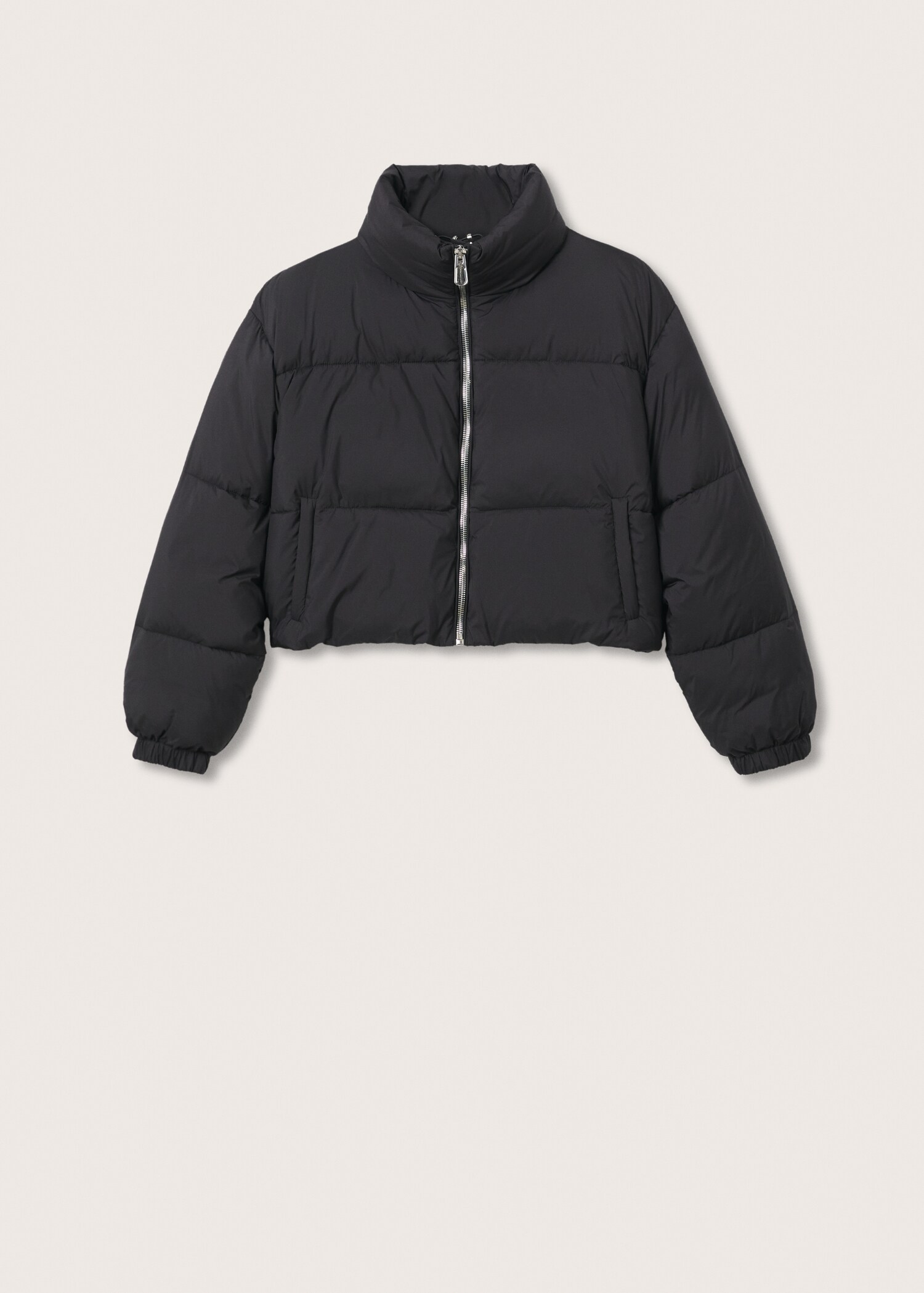 Anorak acolchado crop - Artículo sin modelo