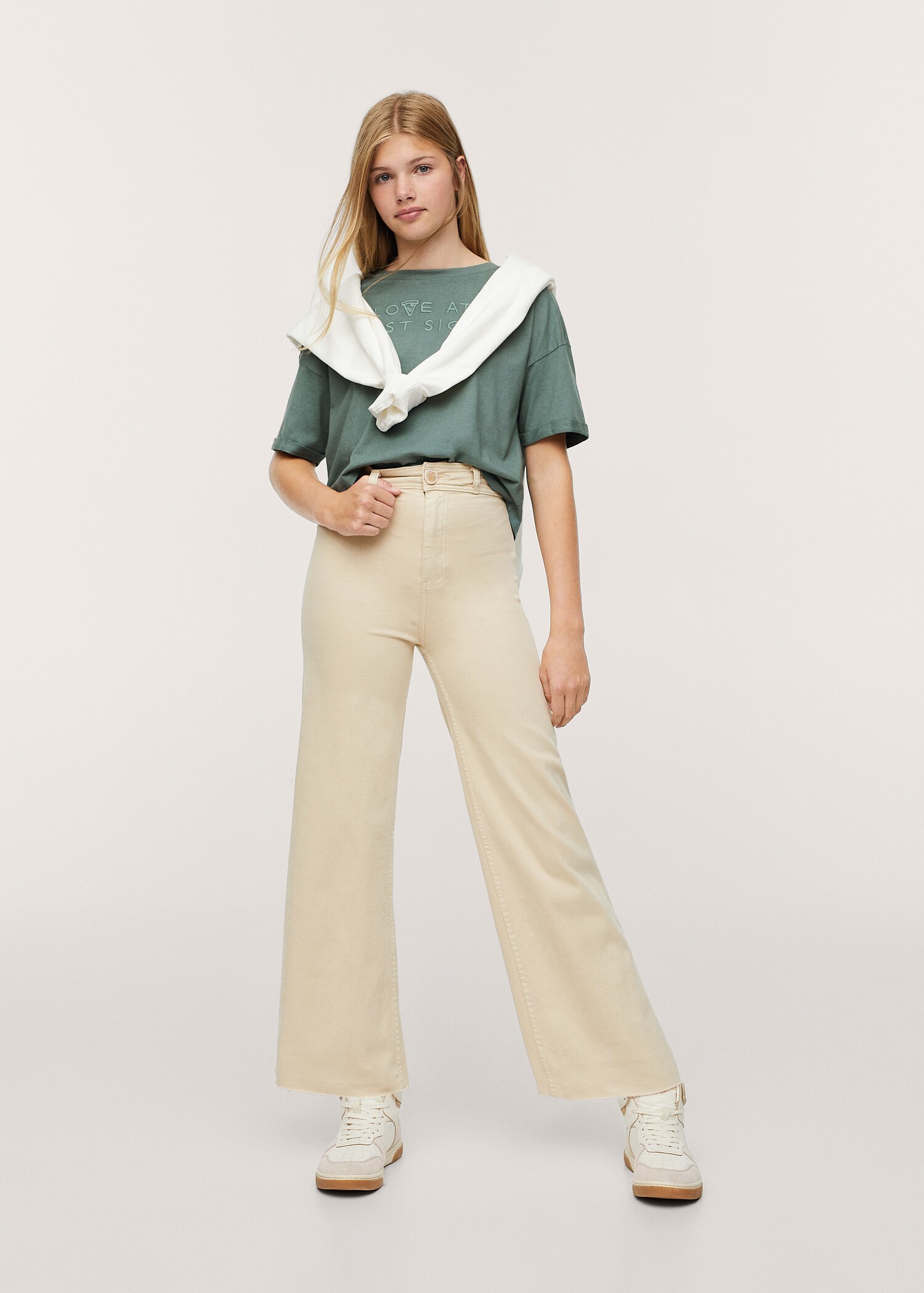 Tričko oversize s nápisem - Detail zboží 2
