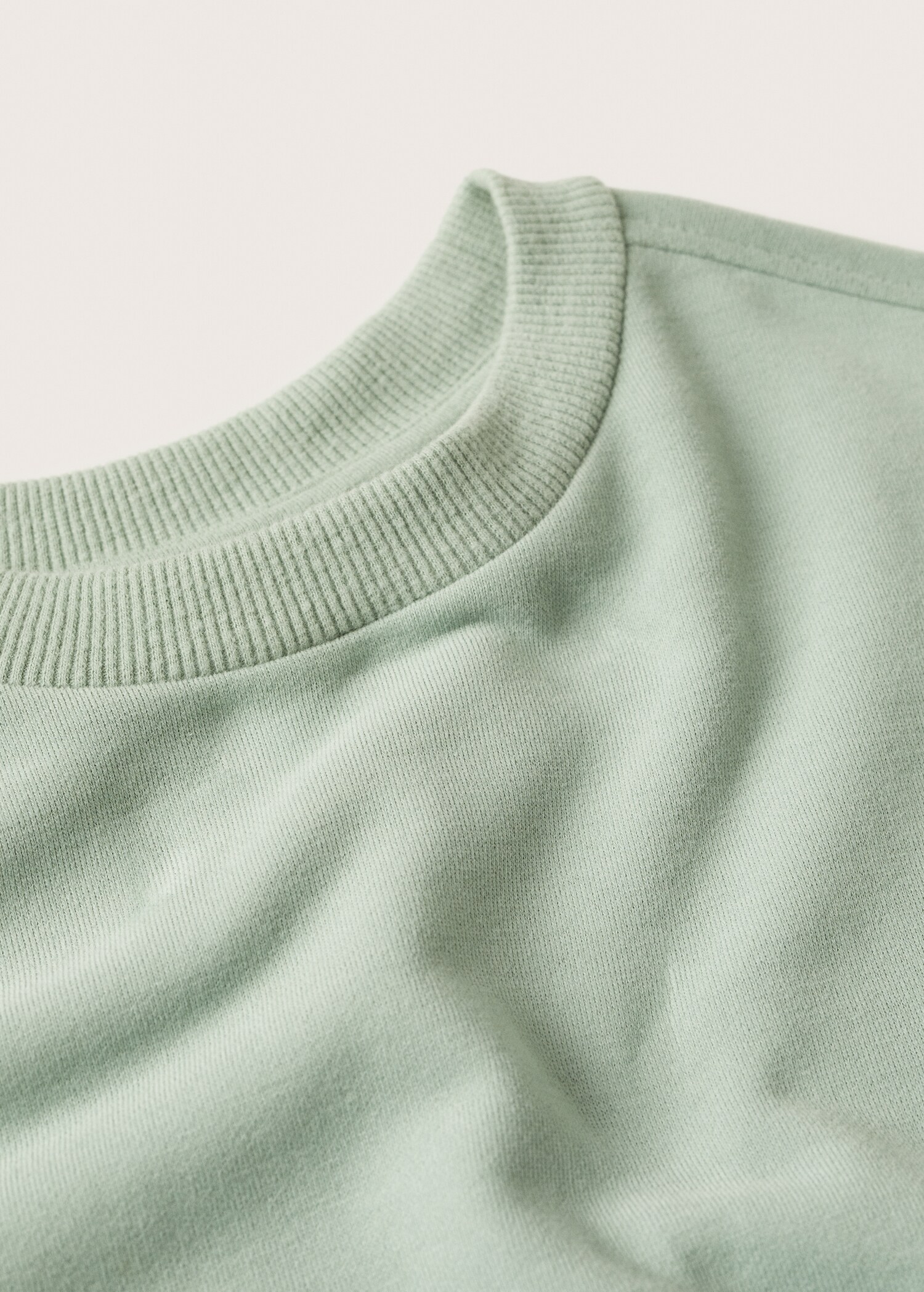 Oversize  crop sweatshirt - Details of the article 8