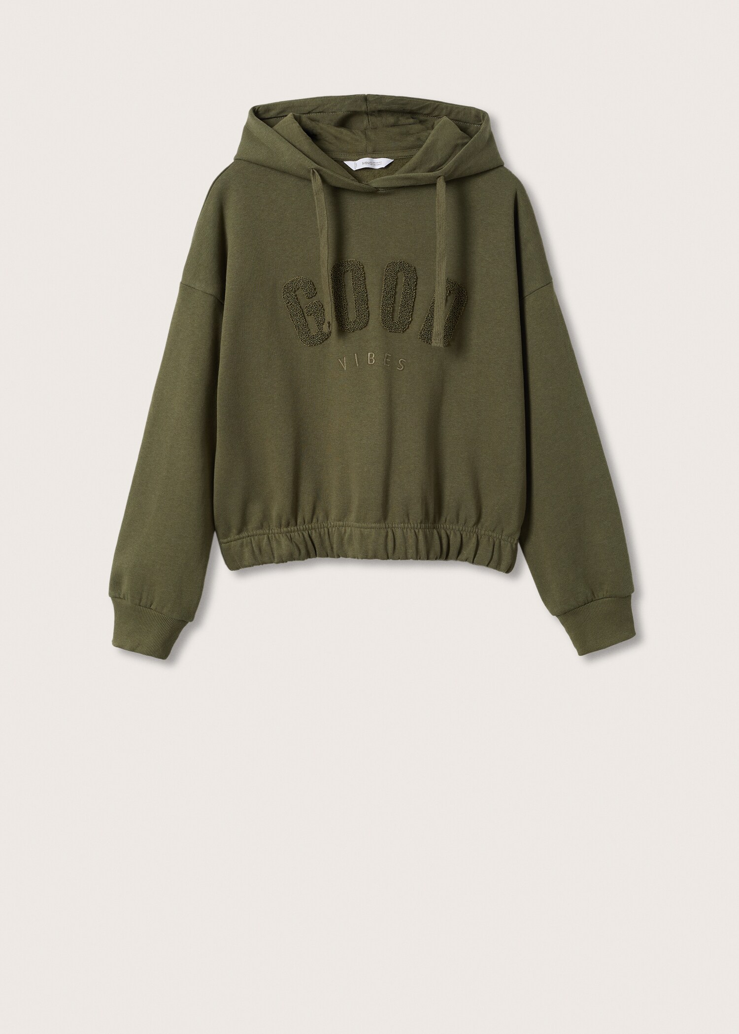 Sudadera mensaje textura - Artículo sin modelo