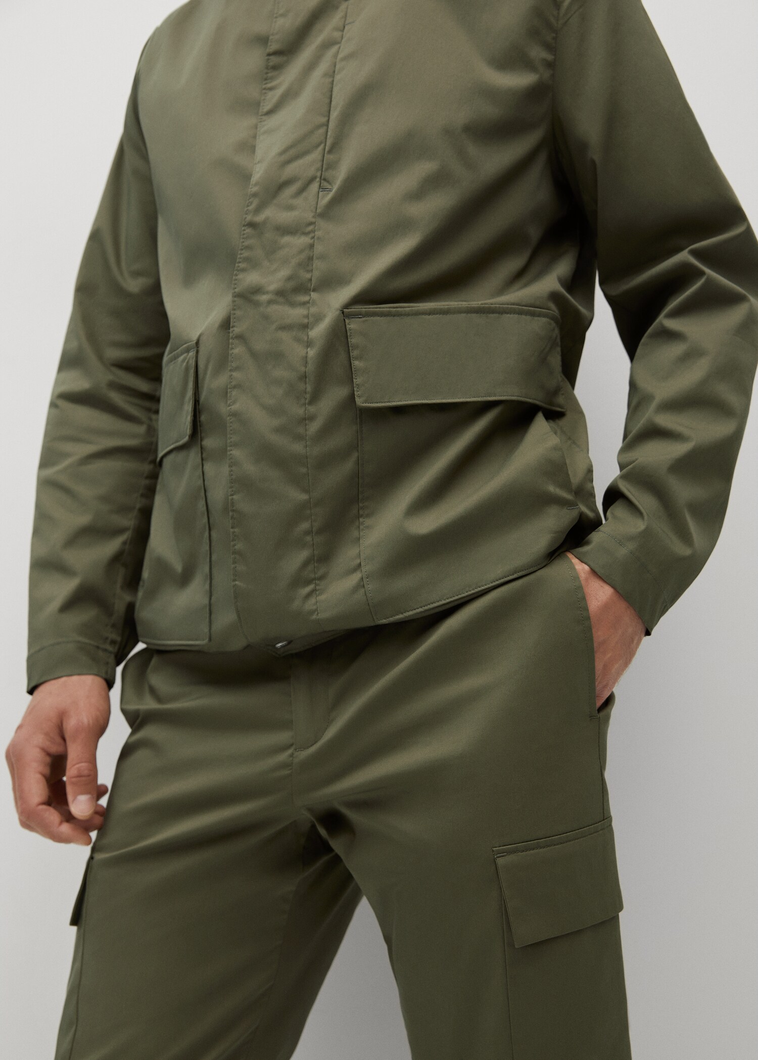 Parka algodón bolsillos - Detalle del artículo 1