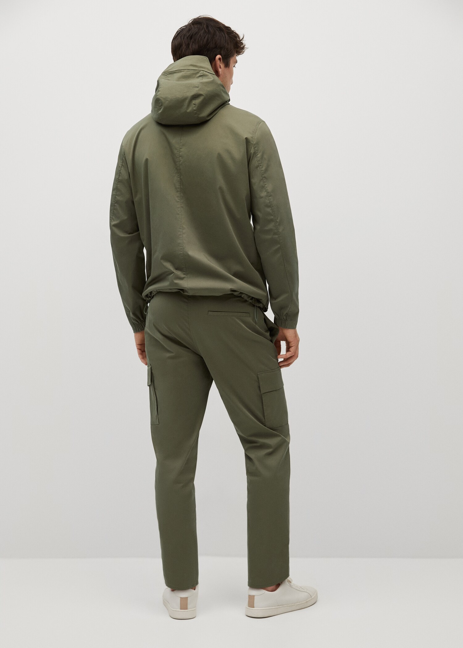 Parka algodón bolsillos - Reverso del artículo