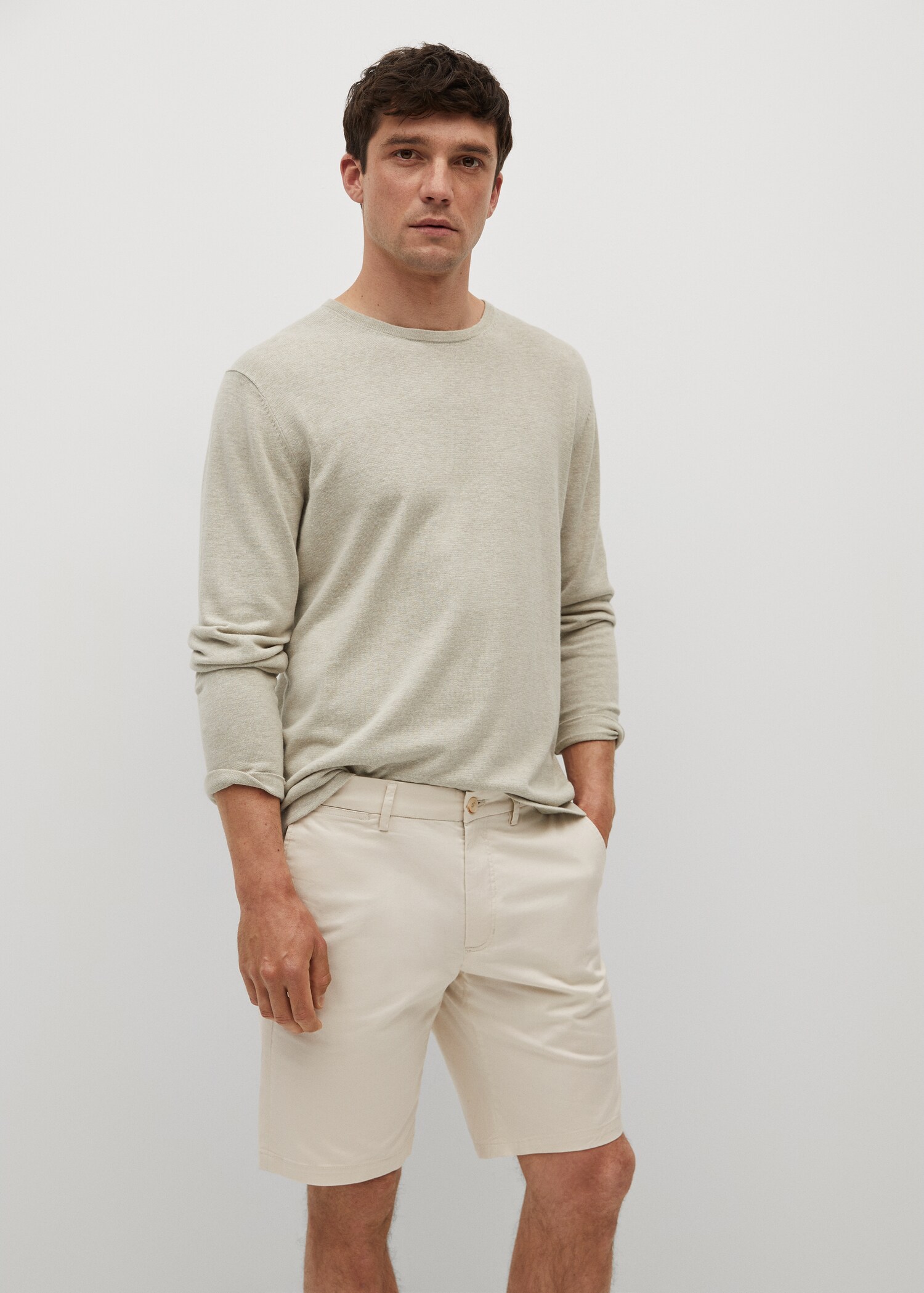 Bermudas slim fit chino algodón - Detalle del artículo 1