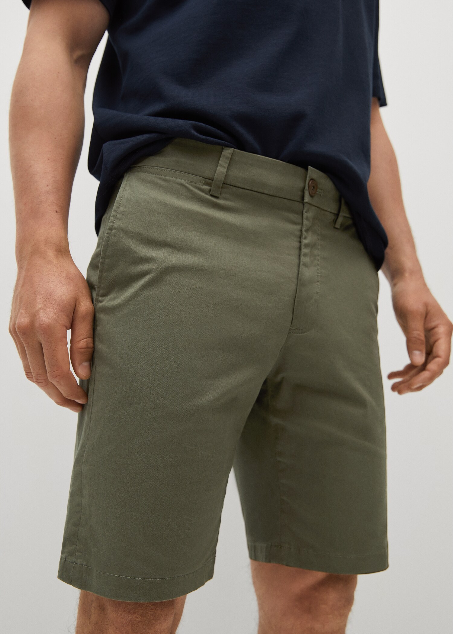 Bermudas slim fit chino algodón - Detalle del artículo 1