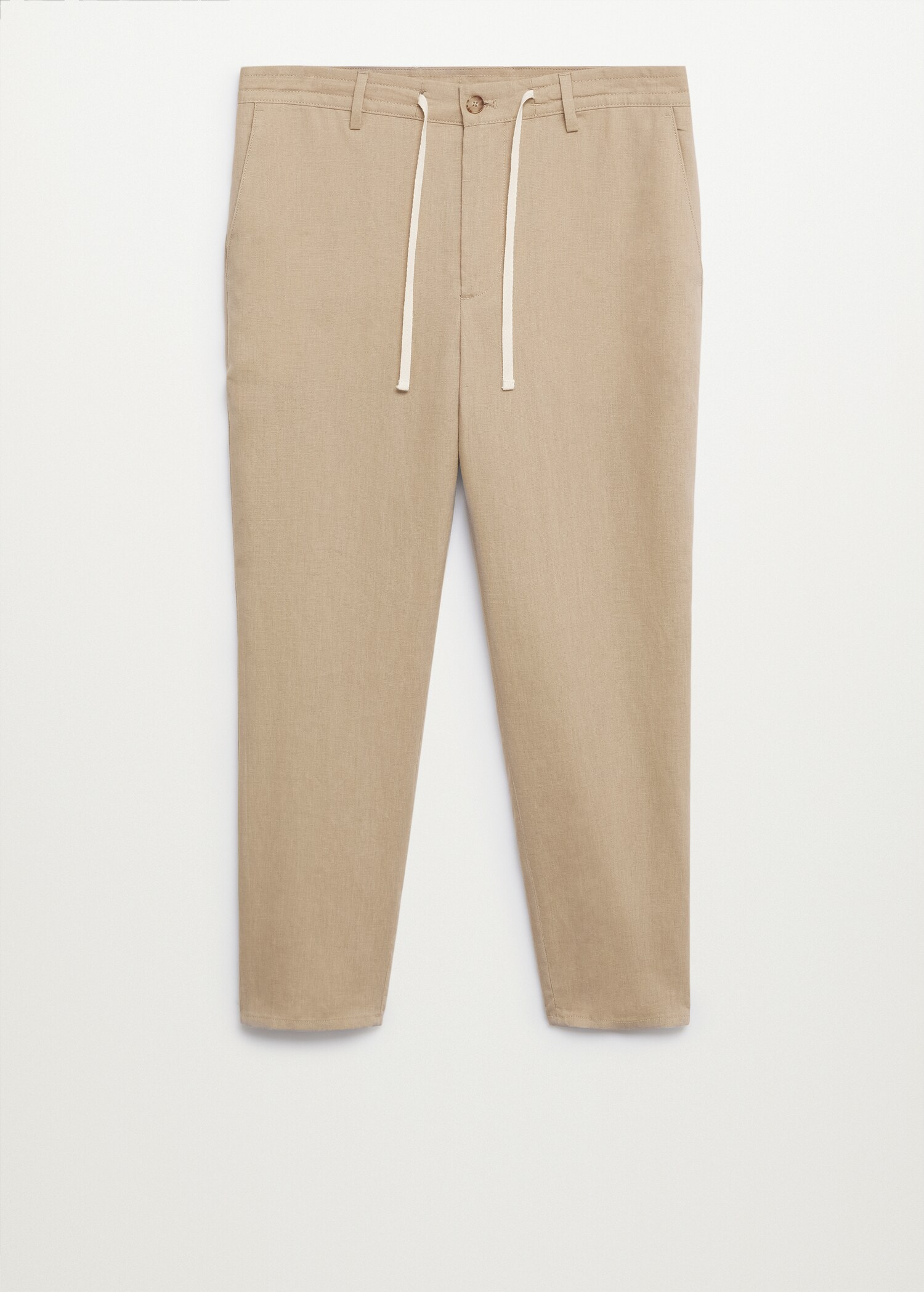 Spodnie lniane relaxed fit - Artykuł bez modela/modelki