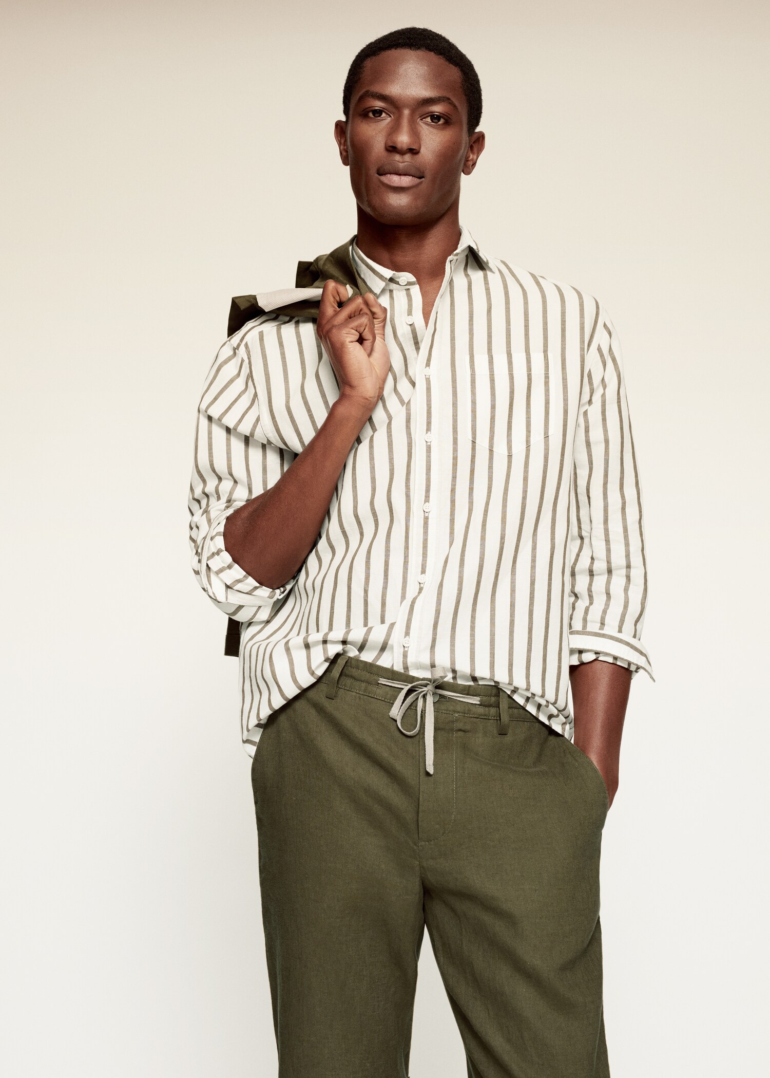 Relaxed-Leinenhose - Detail des Artikels 1