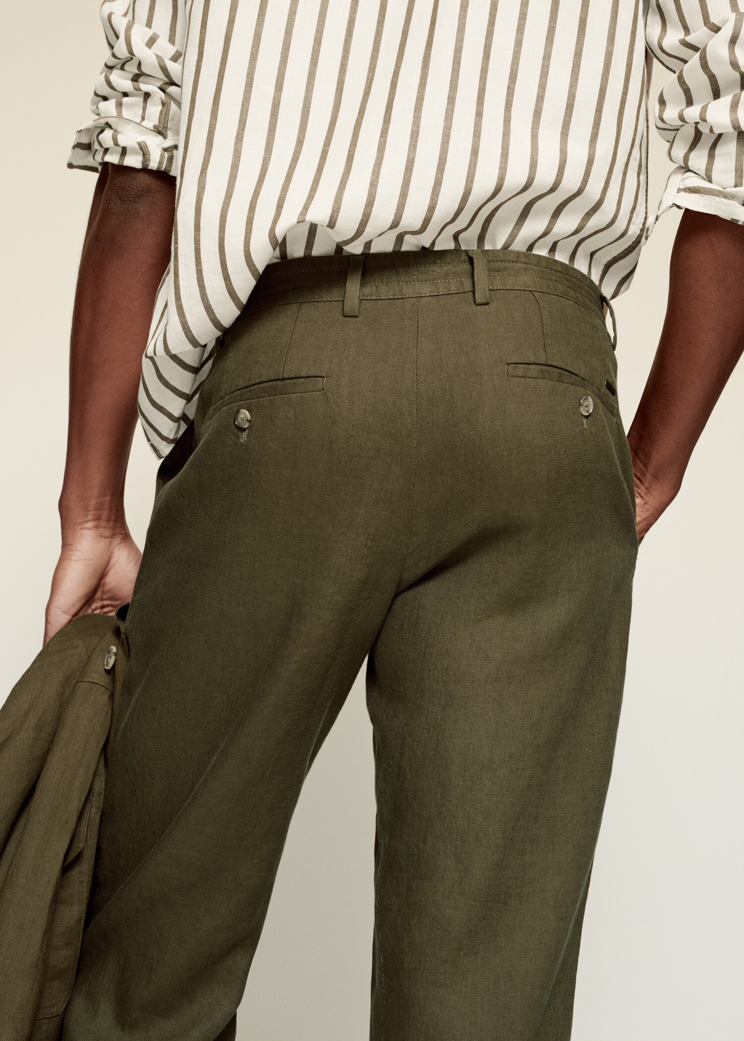 Relaxed-Leinenhose - Detail des Artikels 2