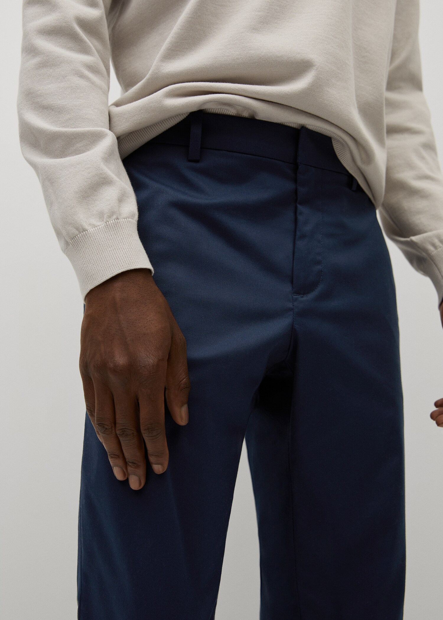 Kalhoty chino cropped - Detail zboží 1