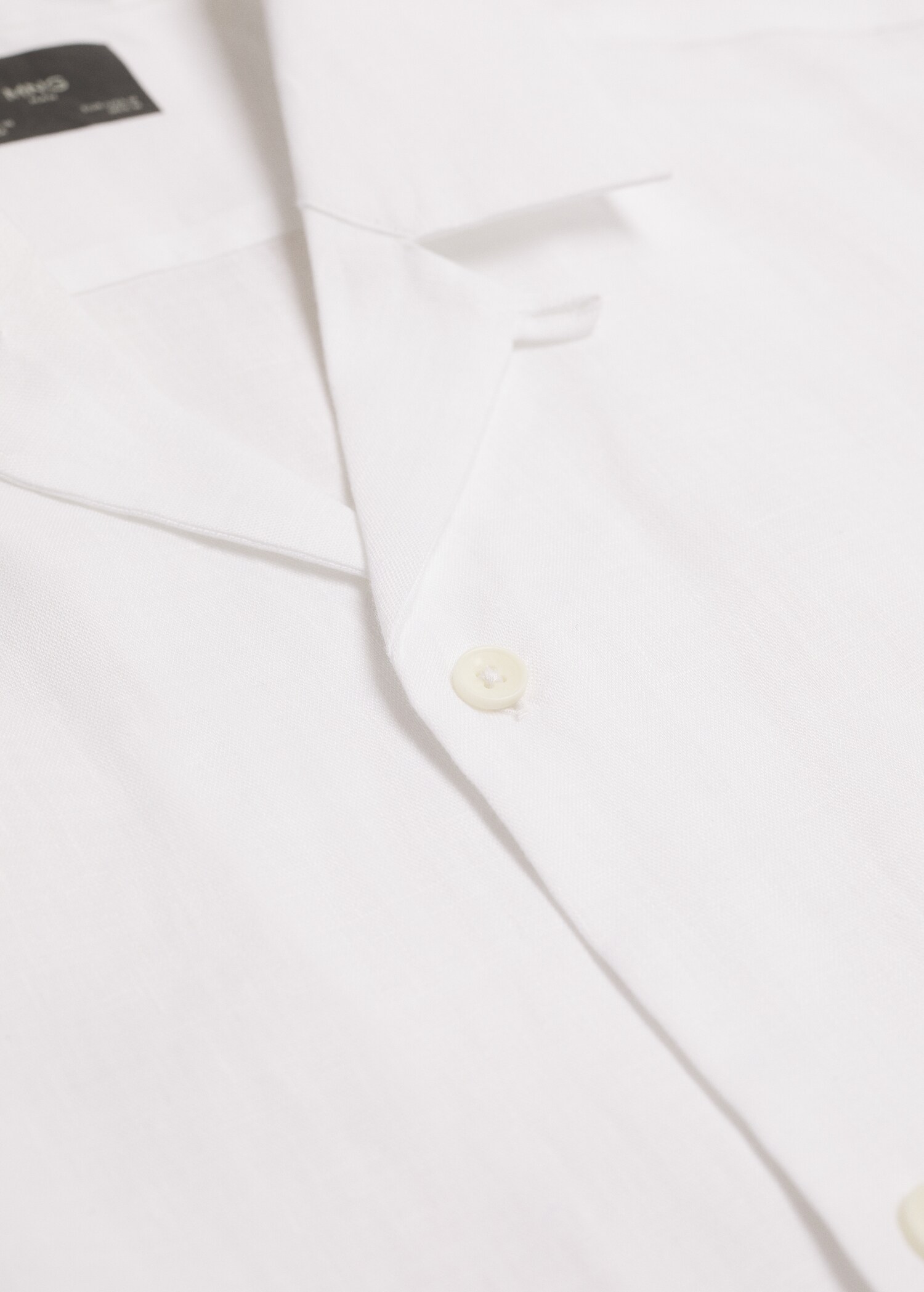 Breathable linen bowling shirt - Details of the article 8